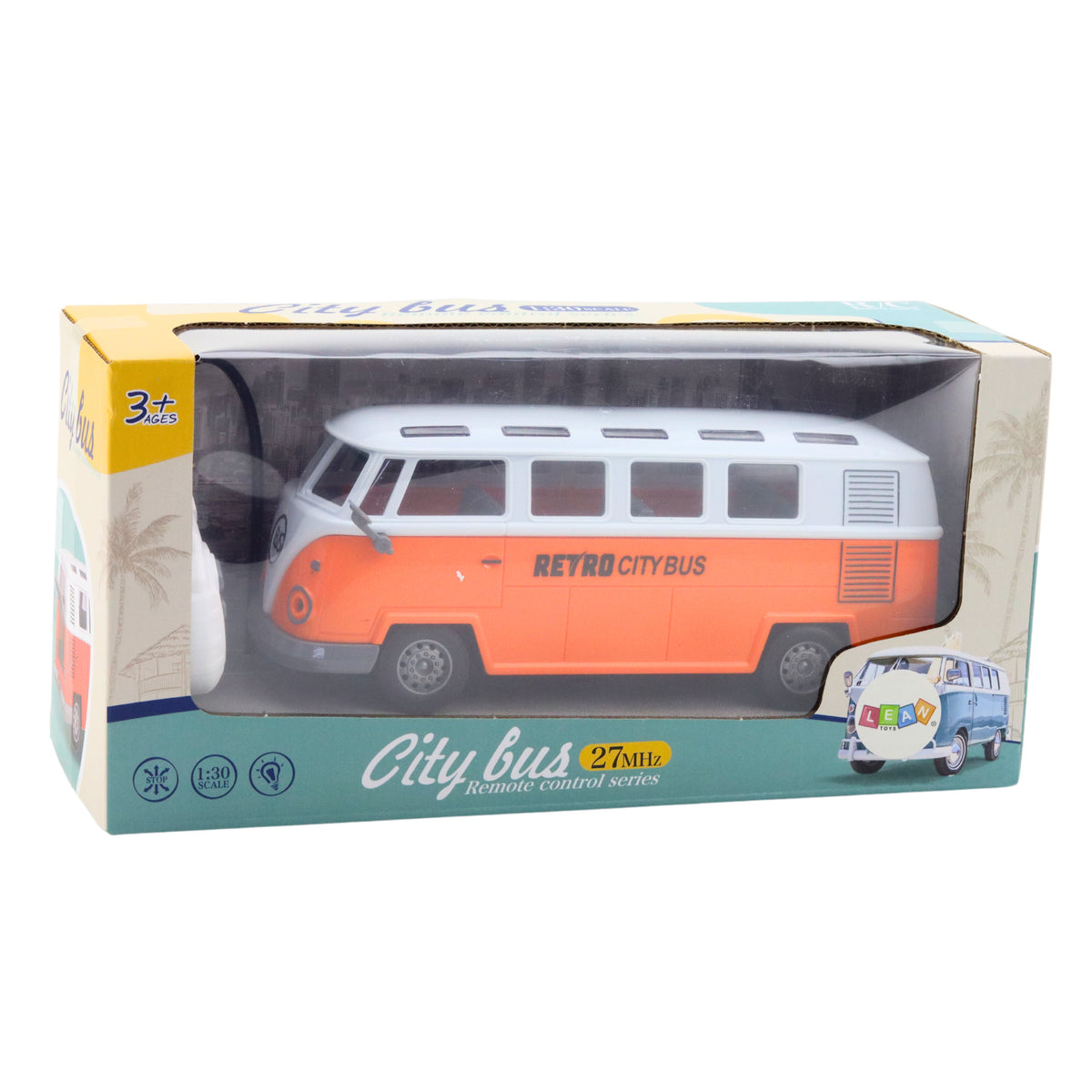 Retro City Bus Remote Controlled Rc Lights 1:30