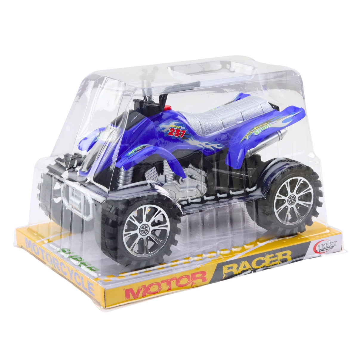 Quad Terrain Drive Treaded Wheels Blue