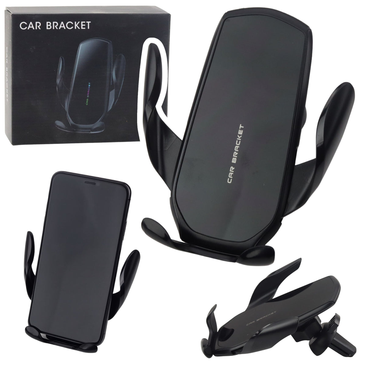 Gravity Car Mount For Air Vent Black