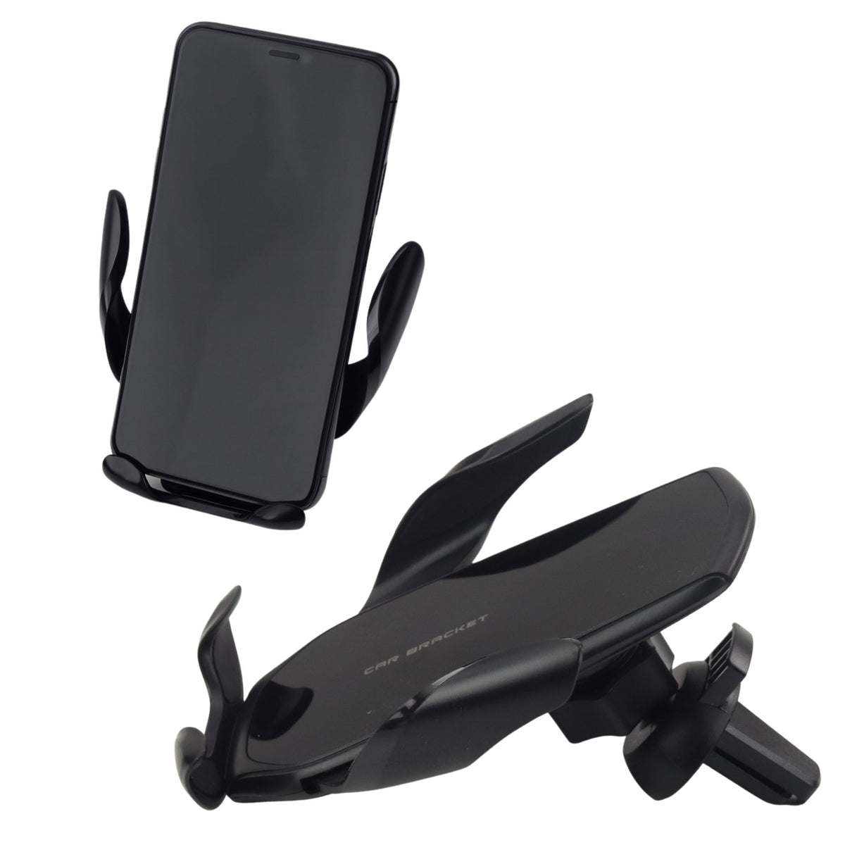 Gravity Car Mount For Air Vent Black