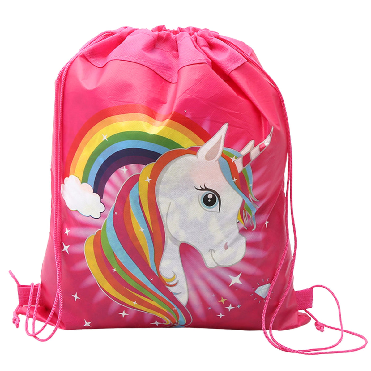Mála Bróg Gleacaíochta Pink Rainbow Unicorn 35x27 Cm
