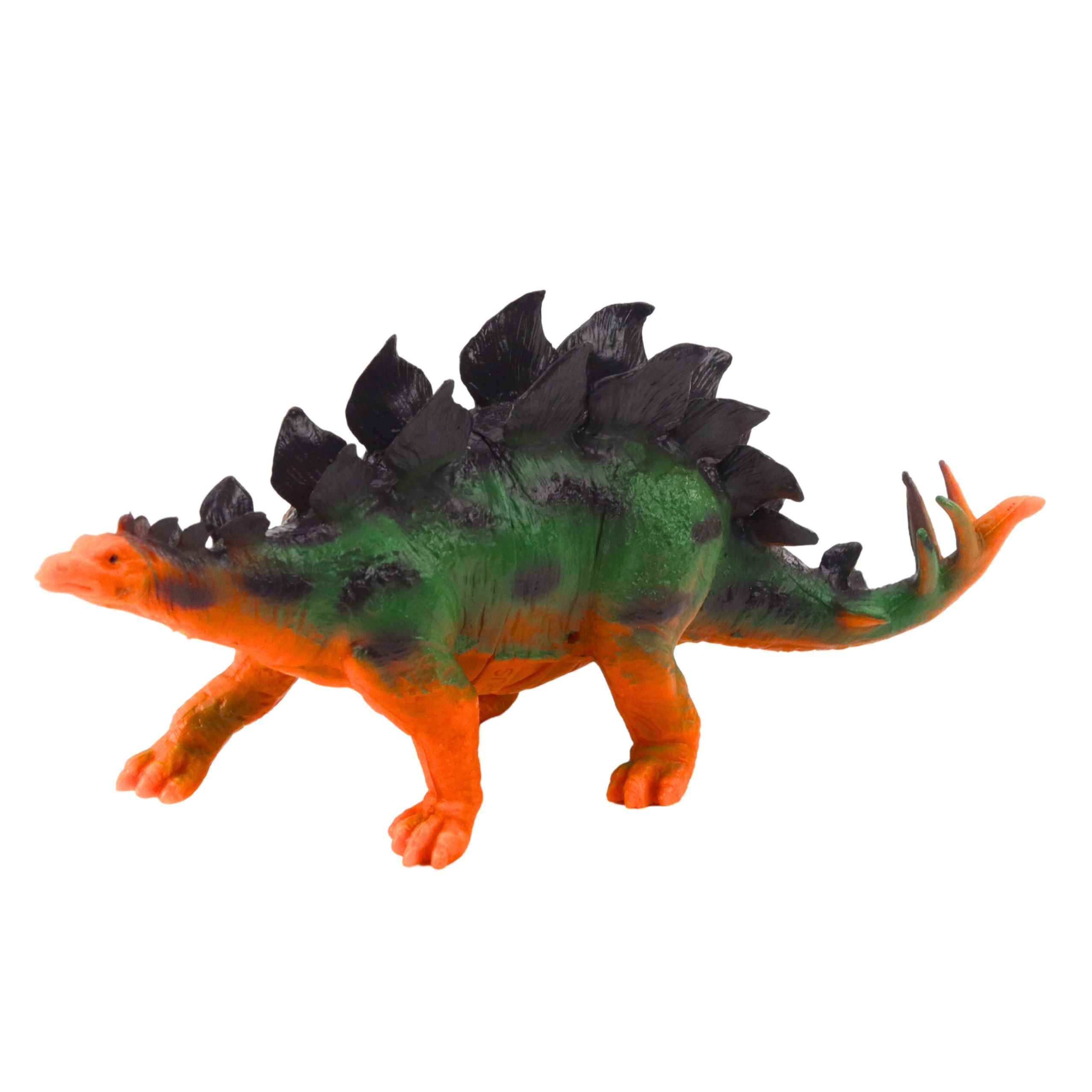 Set Of Dinosaur Figures T-rex Pteranodon Stegosaurus Parasaurolophus 4pcs