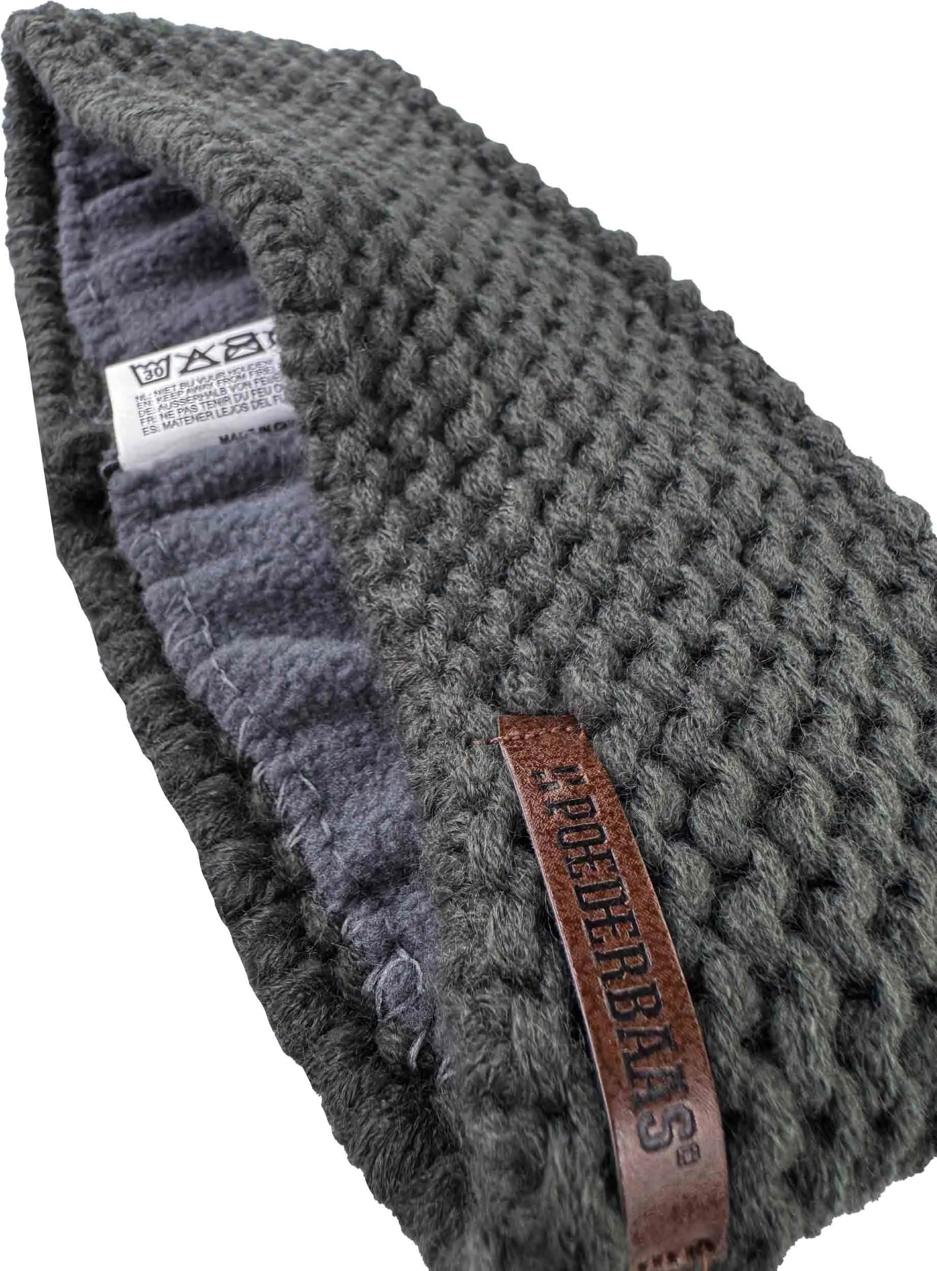 Bandeau d'hiver Poederbaas Bandeau Gris