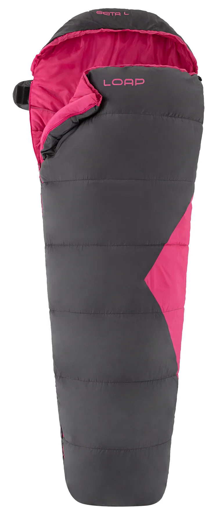 Spací vak Loap Geita Lady Grey L-ľavý zips