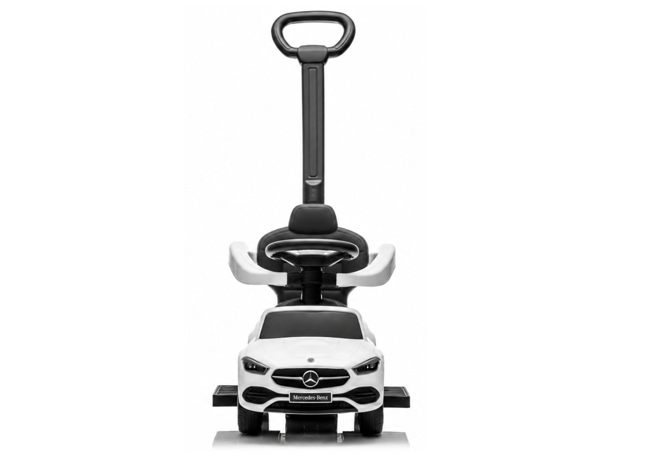 Ride-on With Pusher Mercedes 3in1 White