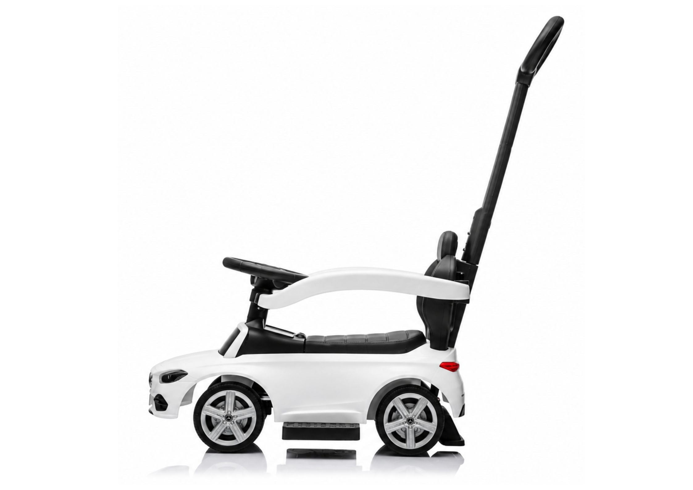 Ride-on With Pusher Mercedes 3in1 White