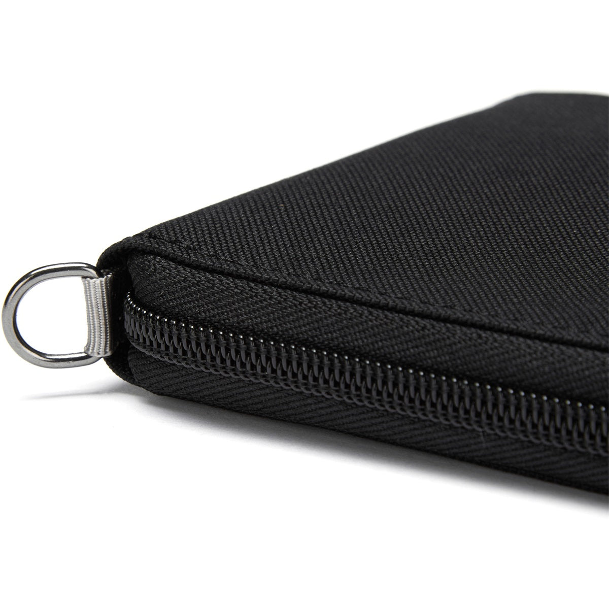 Pacsafe Rfidsafe Zip Around Wallet Jet Black