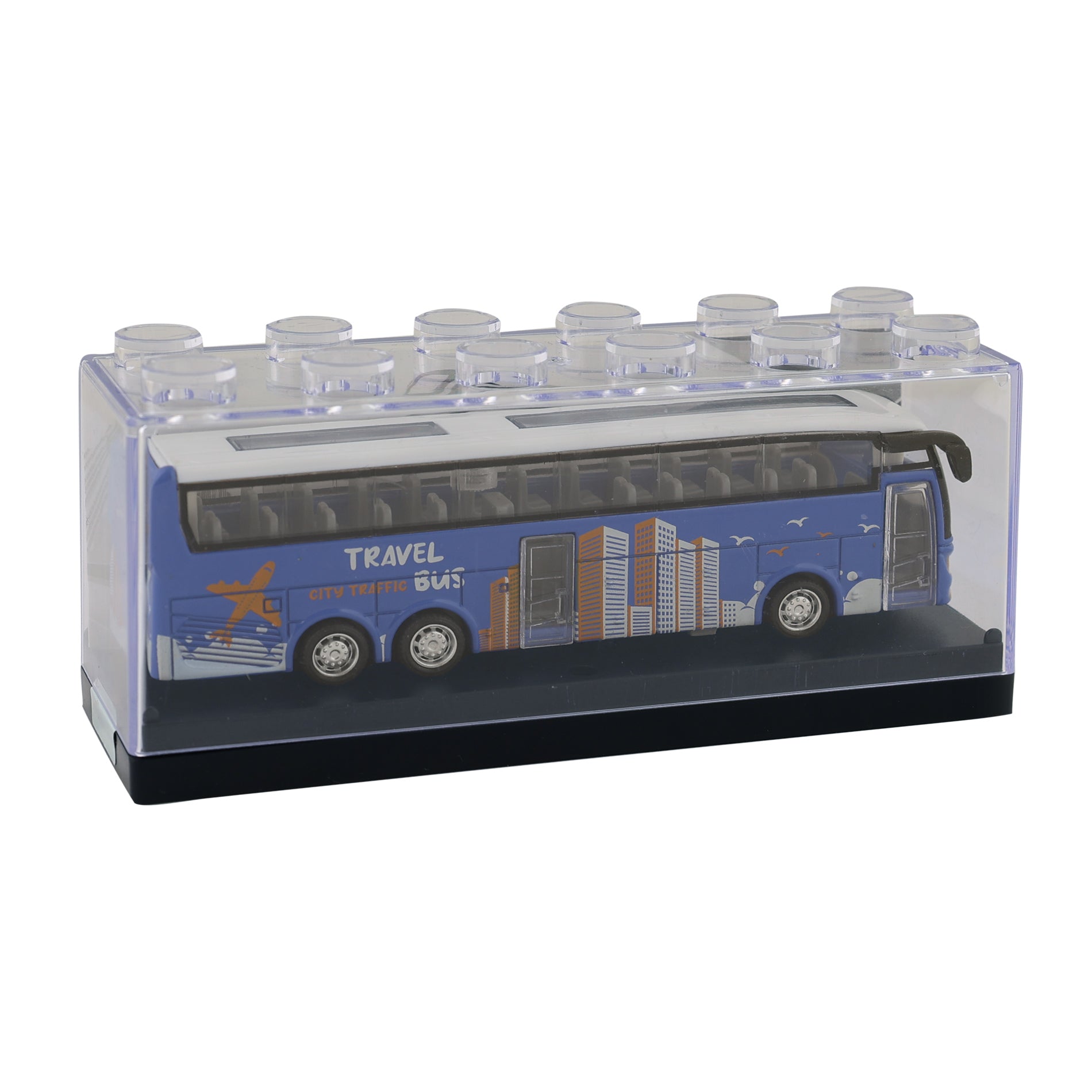 Metal langdistance bus