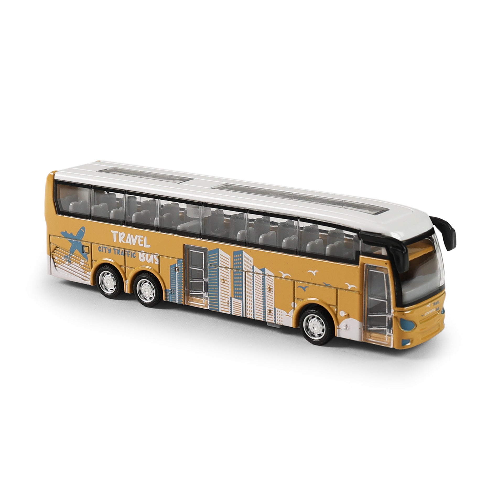 Metal langdistance bus