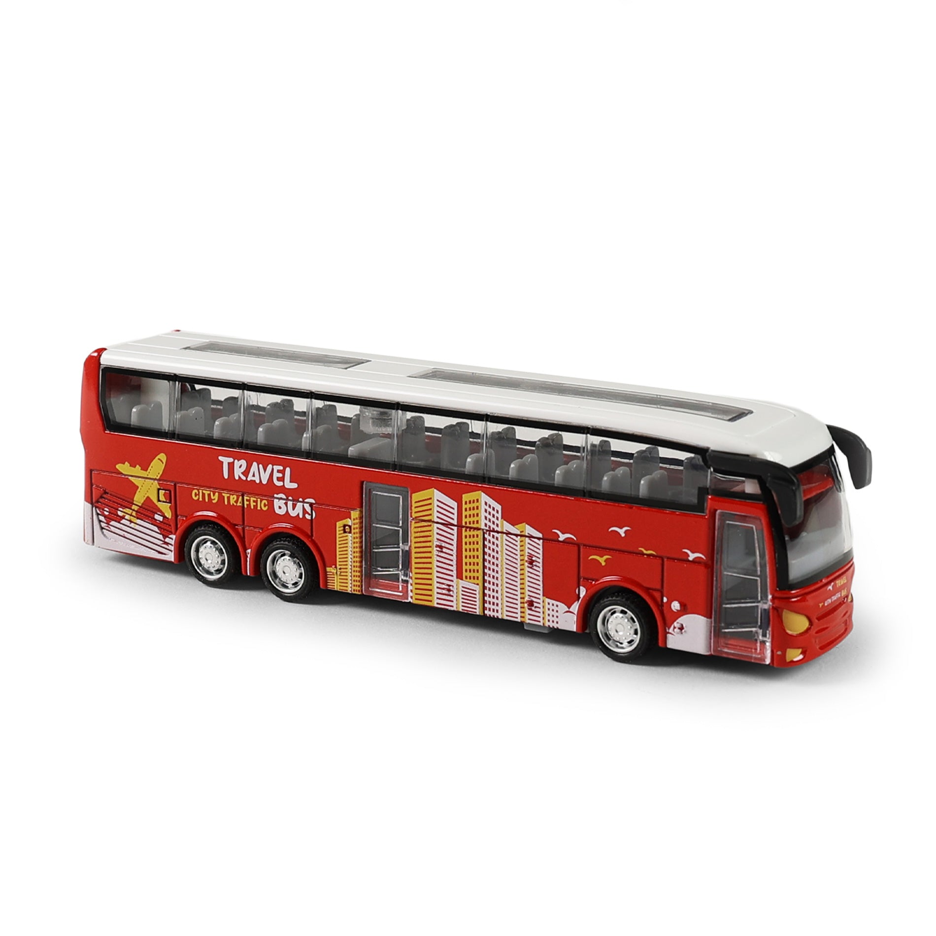 Metal langdistance bus