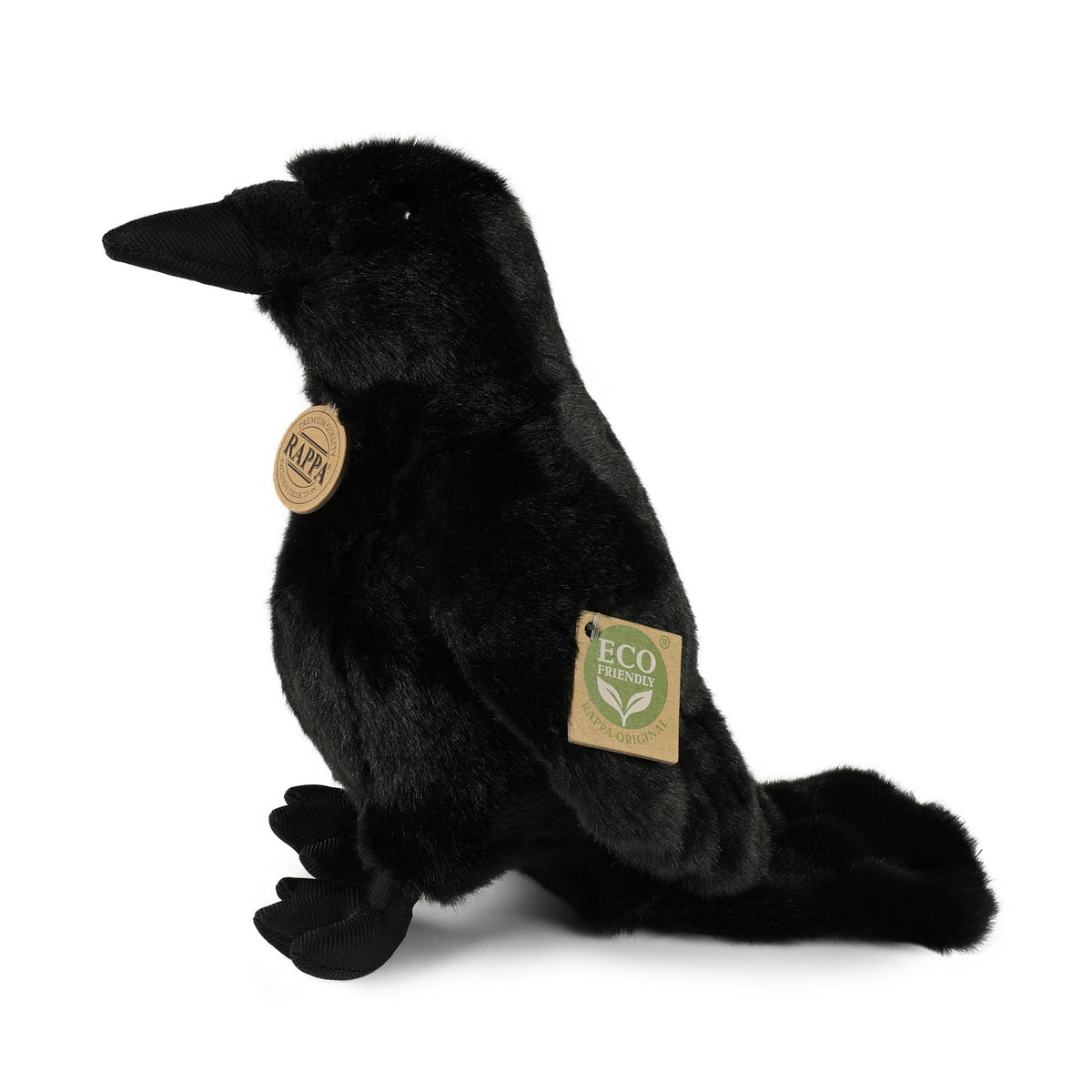 Plush Crow 25 Cm Éicea-chairdiúil