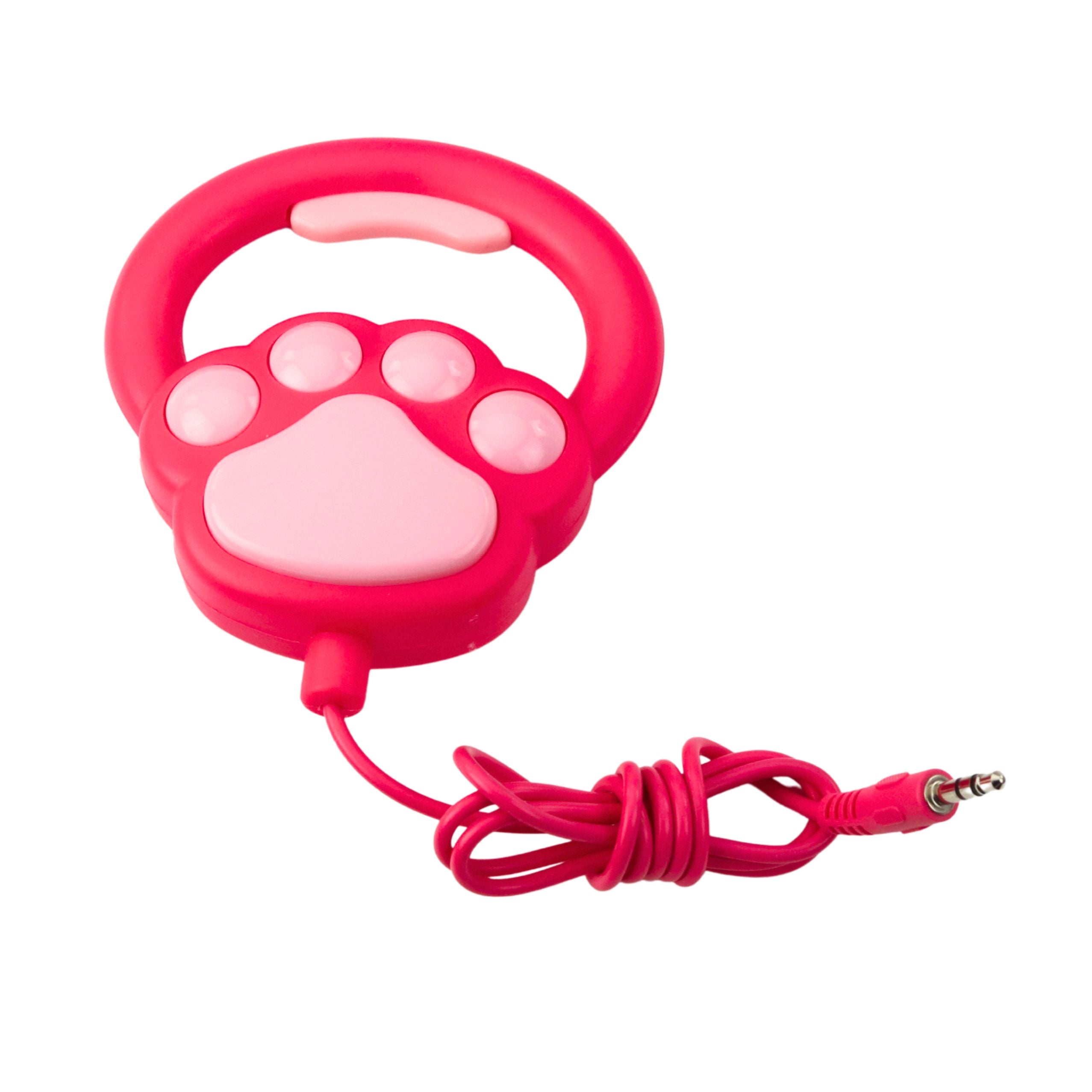 Interactive Dog With Bows On A Leash Walks And Barks White