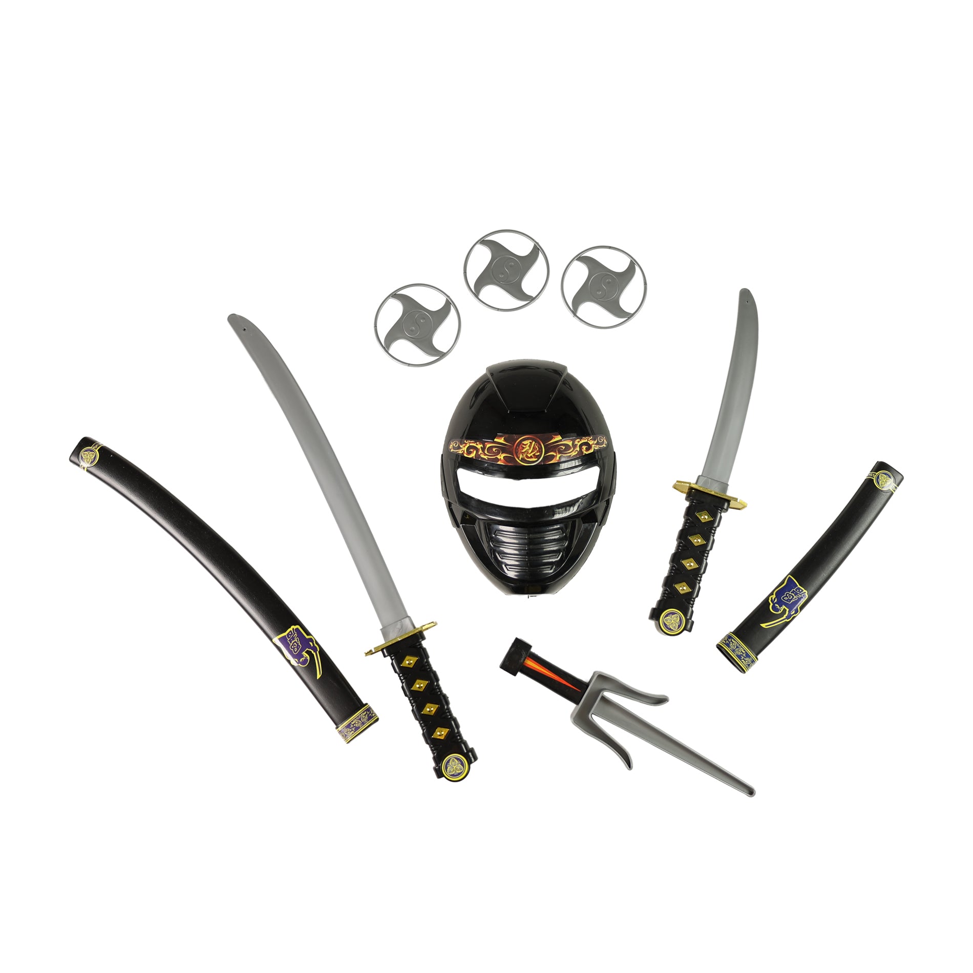 Ninja sada s maskou