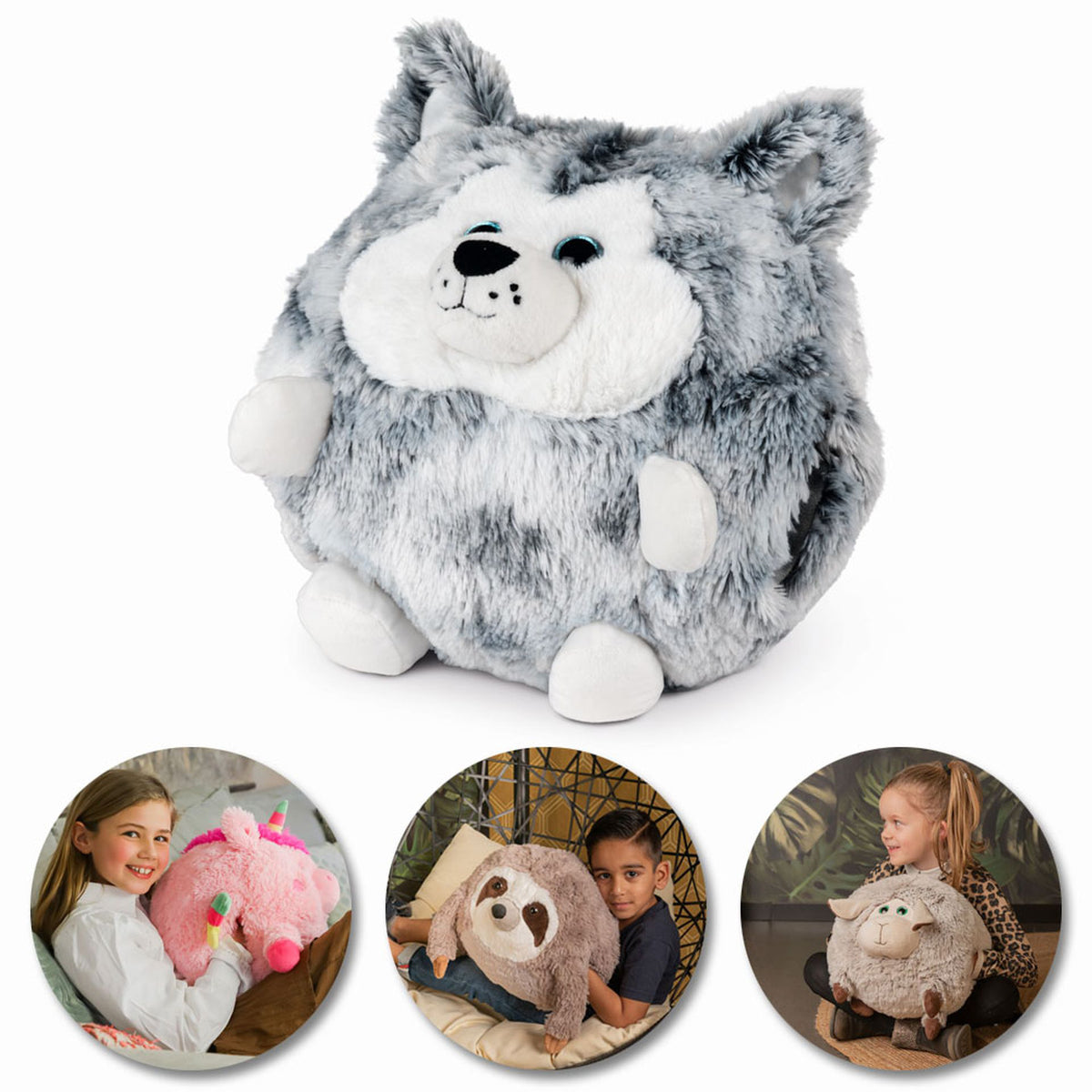 Acogedor Noxxiez Husky - Almohada cálida