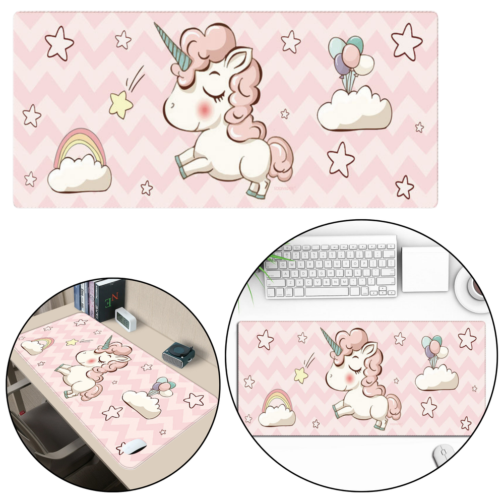 Keyboard Desk Pad With Unicorn Rubber 80 X 30cm