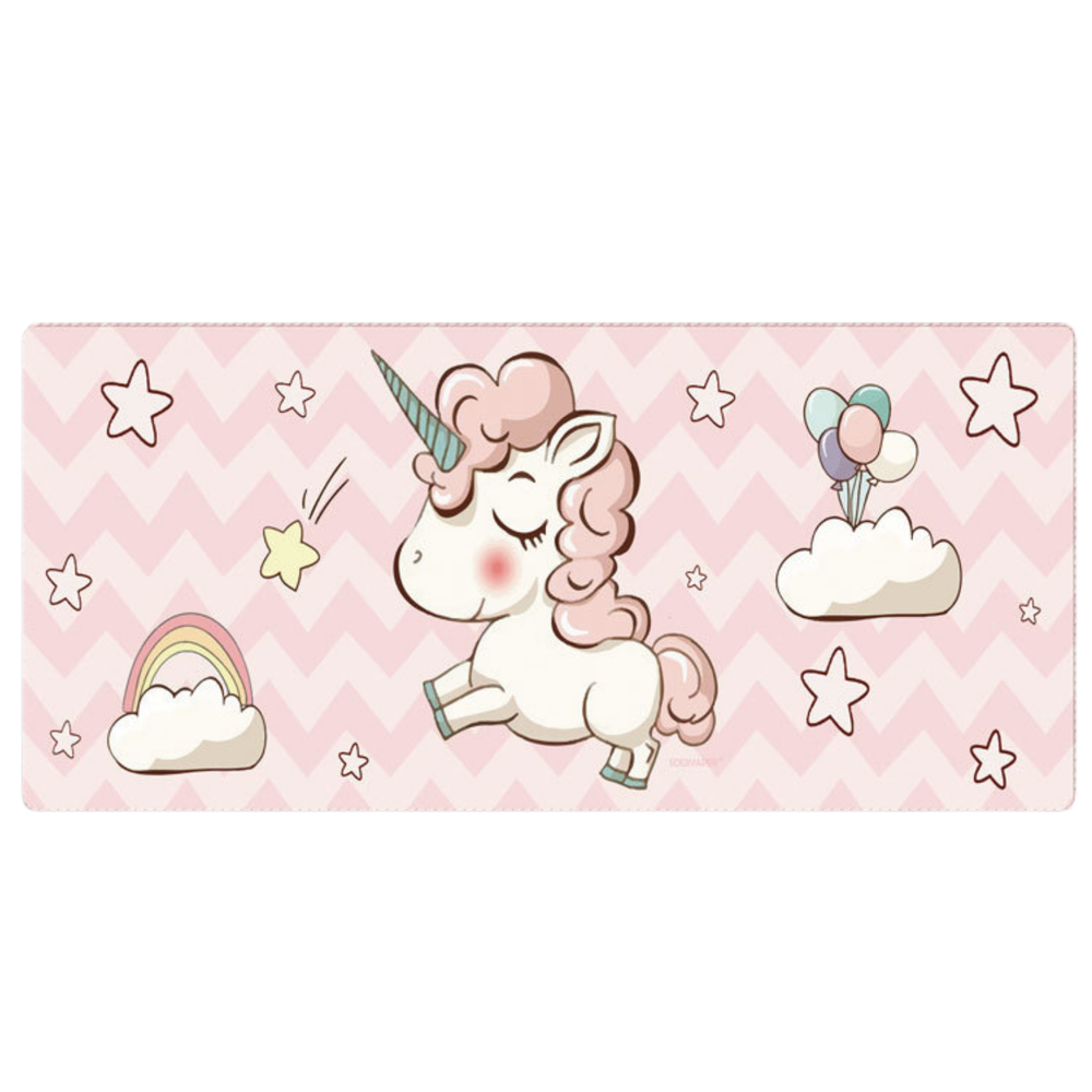 Keyboard Desk Pad With Unicorn Rubber 80 X 30cm