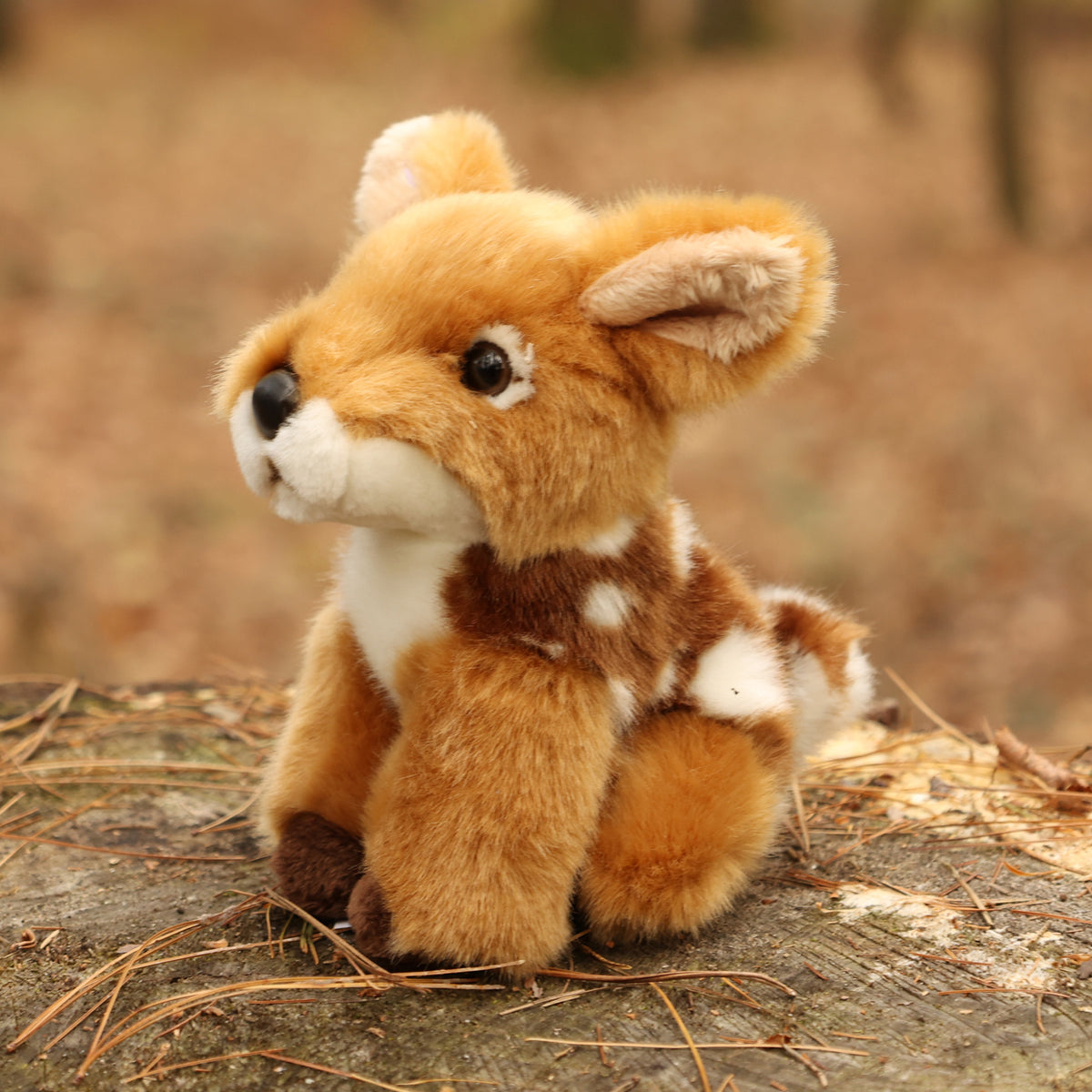 Peluche Faon 16 Cm Ecologique
