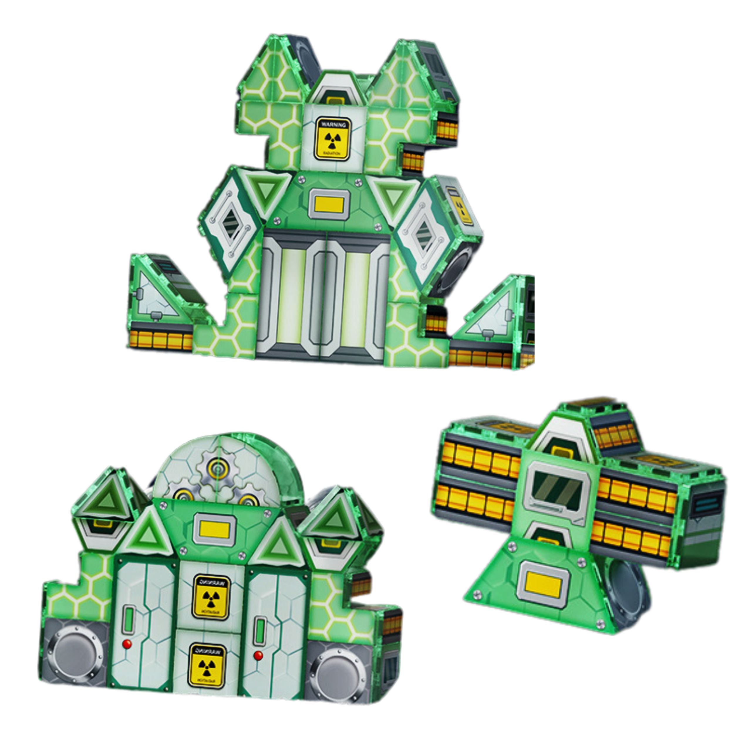 Magnetic Blocks Space Space Station 4d 172pcs