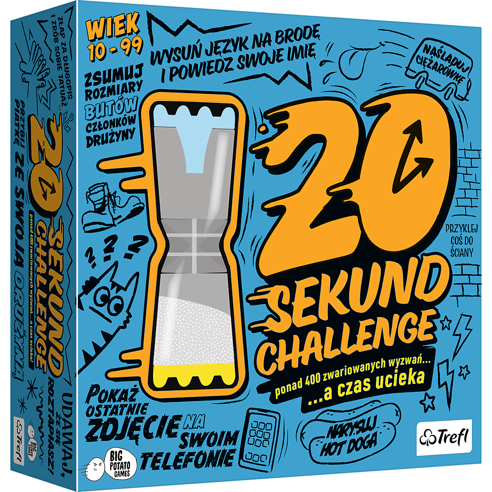 Party Game – 20 Seconds Challenge – Trefl 01934