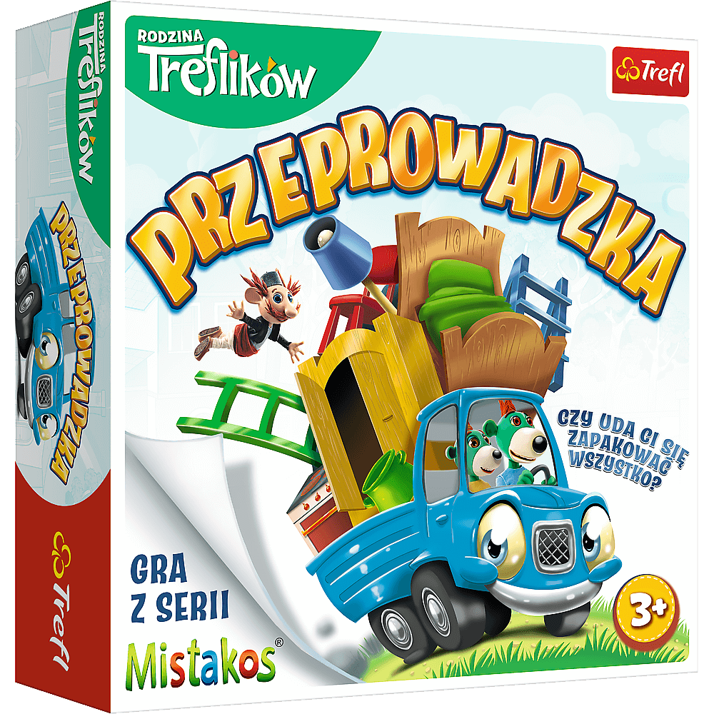 Moving Day With Treflik Family – Dexterity Game – Trefl 02071
