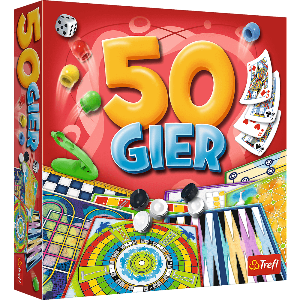 Coffret de jeu Kaléidoscope – 50 jeux Trefl 02116