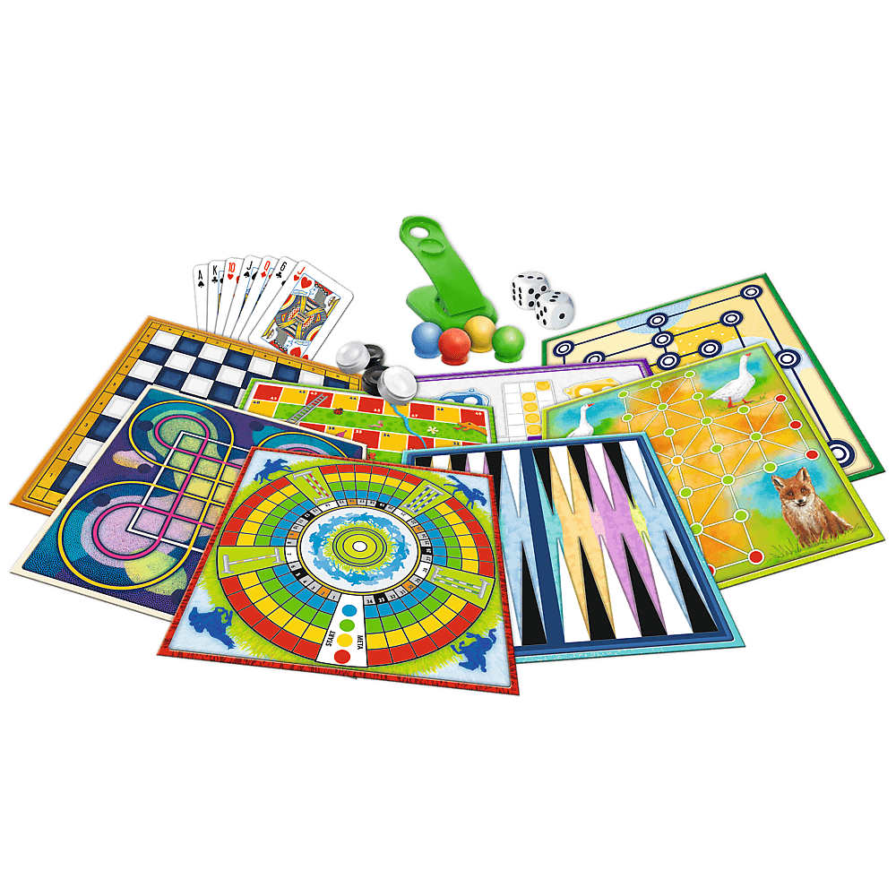 Coffret de jeu Kaléidoscope – 50 jeux Trefl 02116