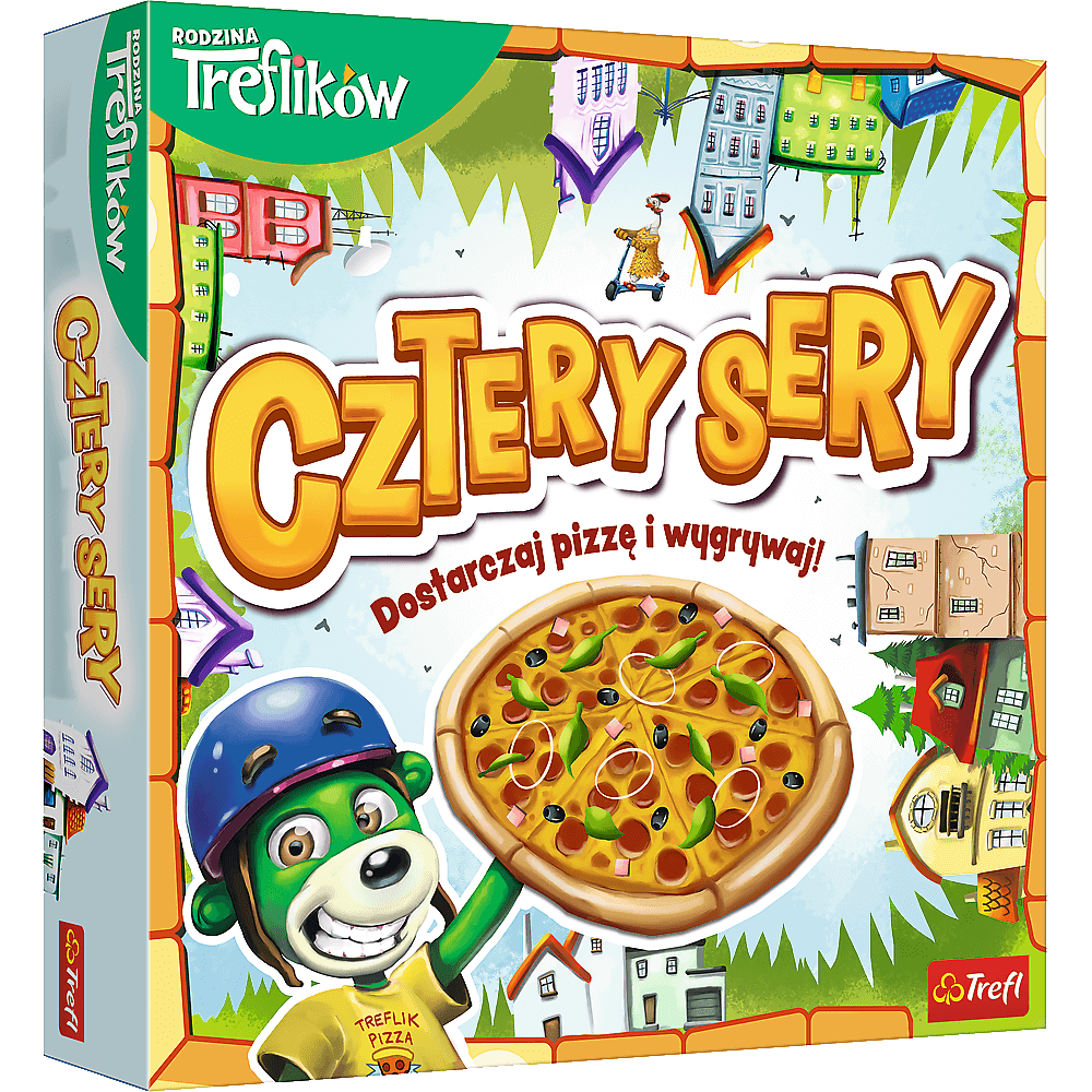 Brettspiel – Vier Käse – Familie Treflik – Trefl 02282