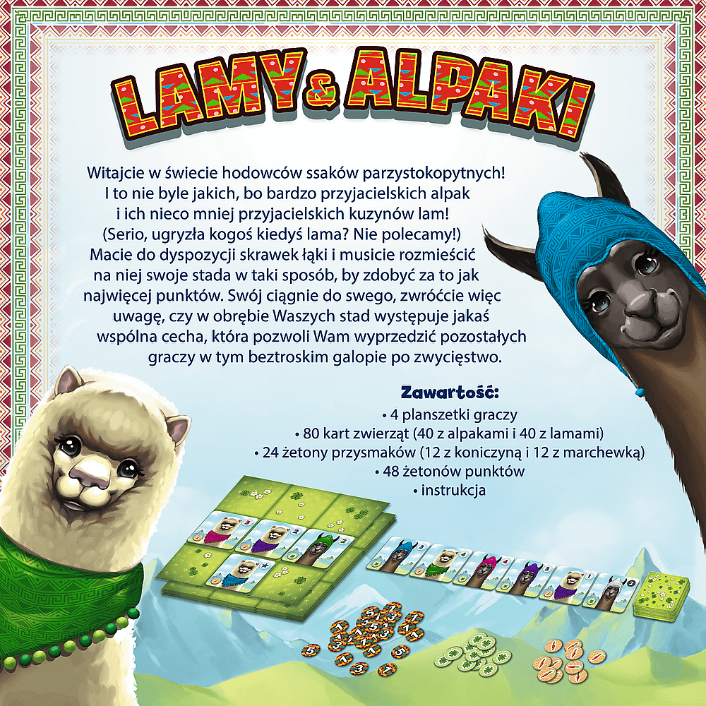 Game - Llamas And Alpacas Game- Trefl 02600