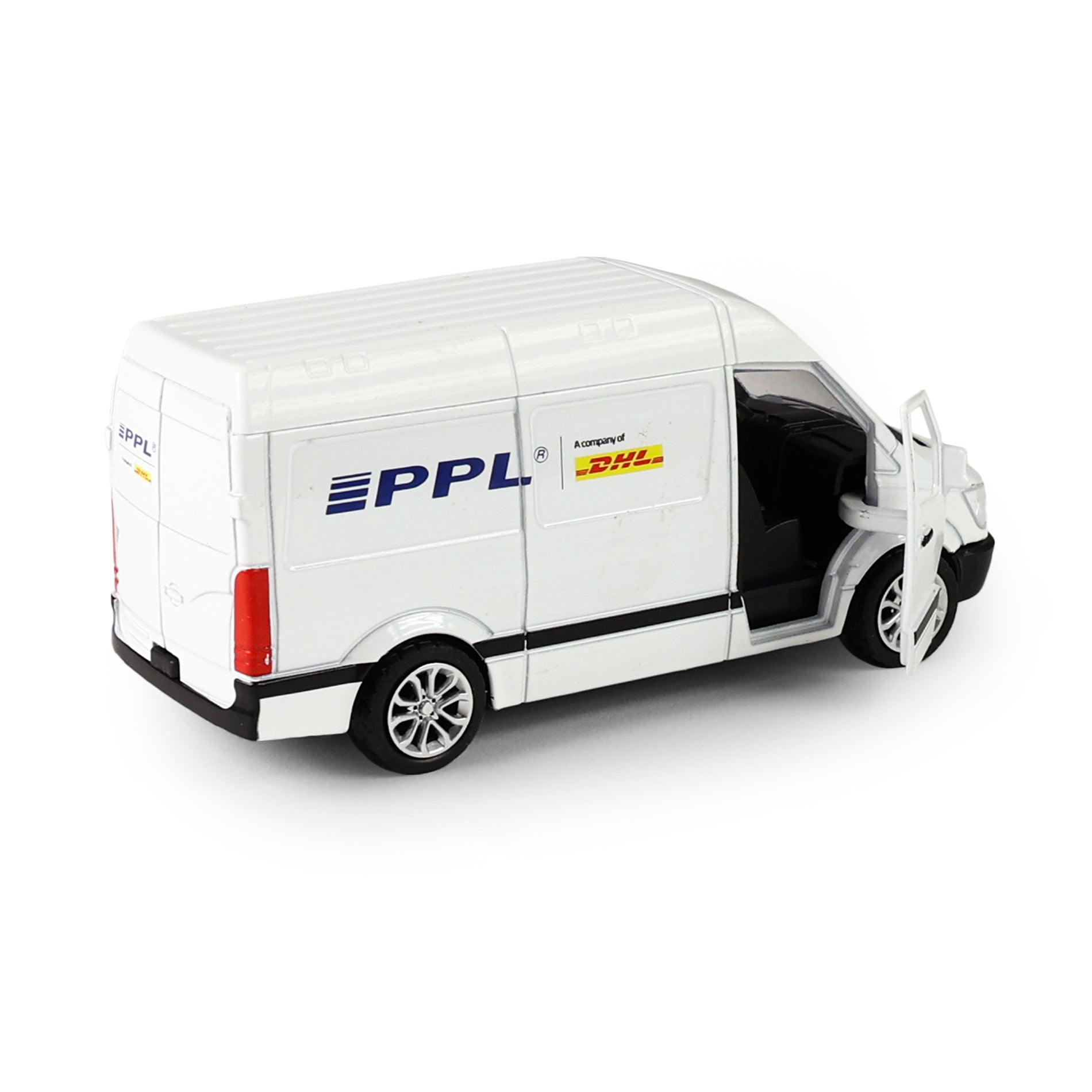 Kovové Ppl auto s otváracími dverami 12 cm