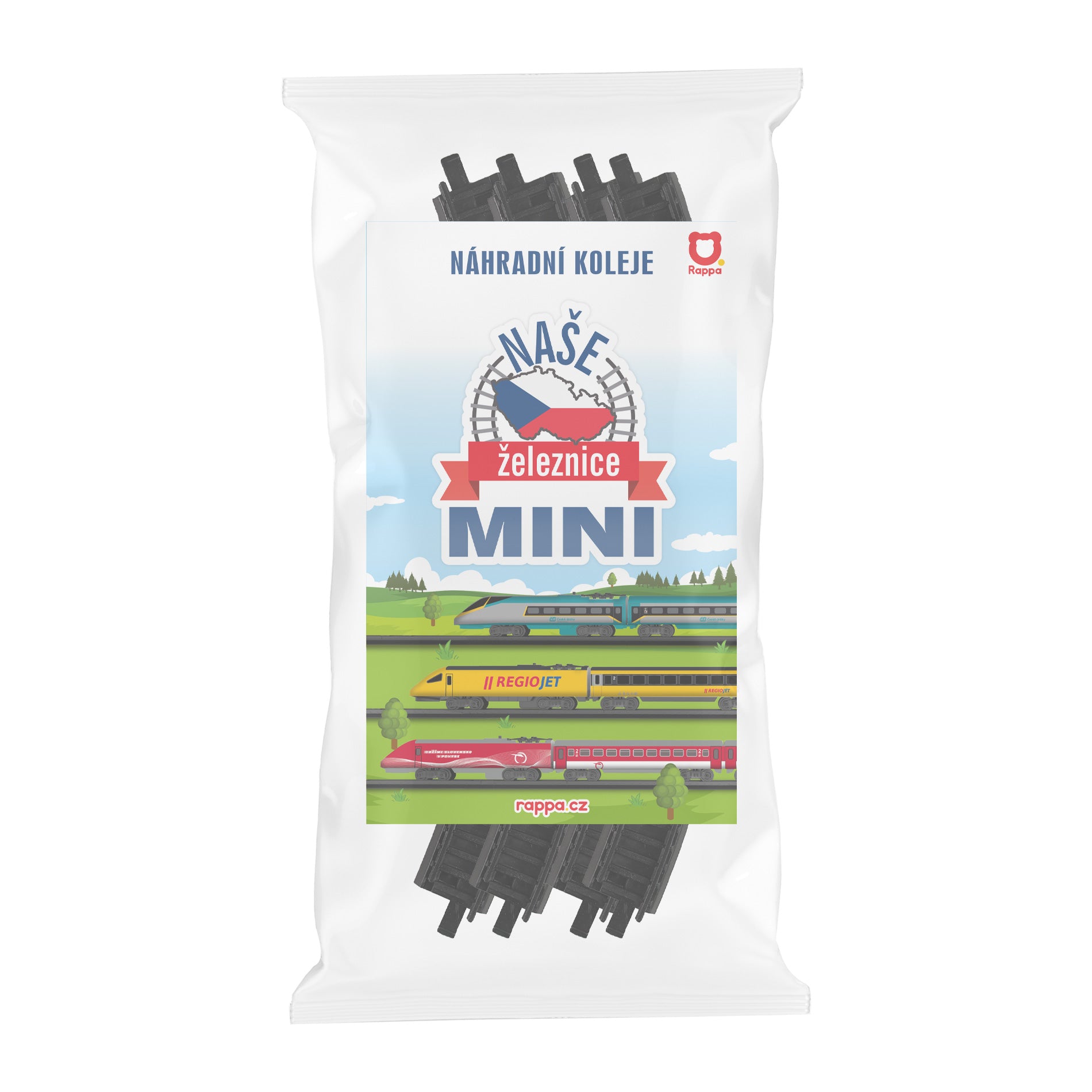 Извити релси - 4 бр. за Mini Our Railways