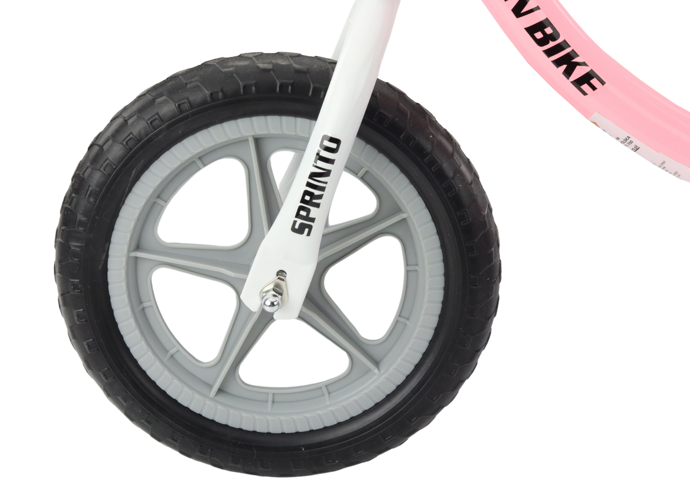Sprinto Balance Bike Push Bike Pink