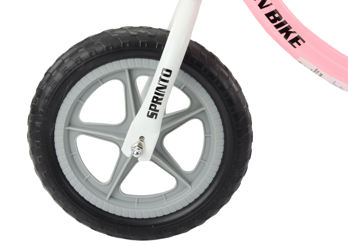 Sprinto Balance Bike Push Bike Pink