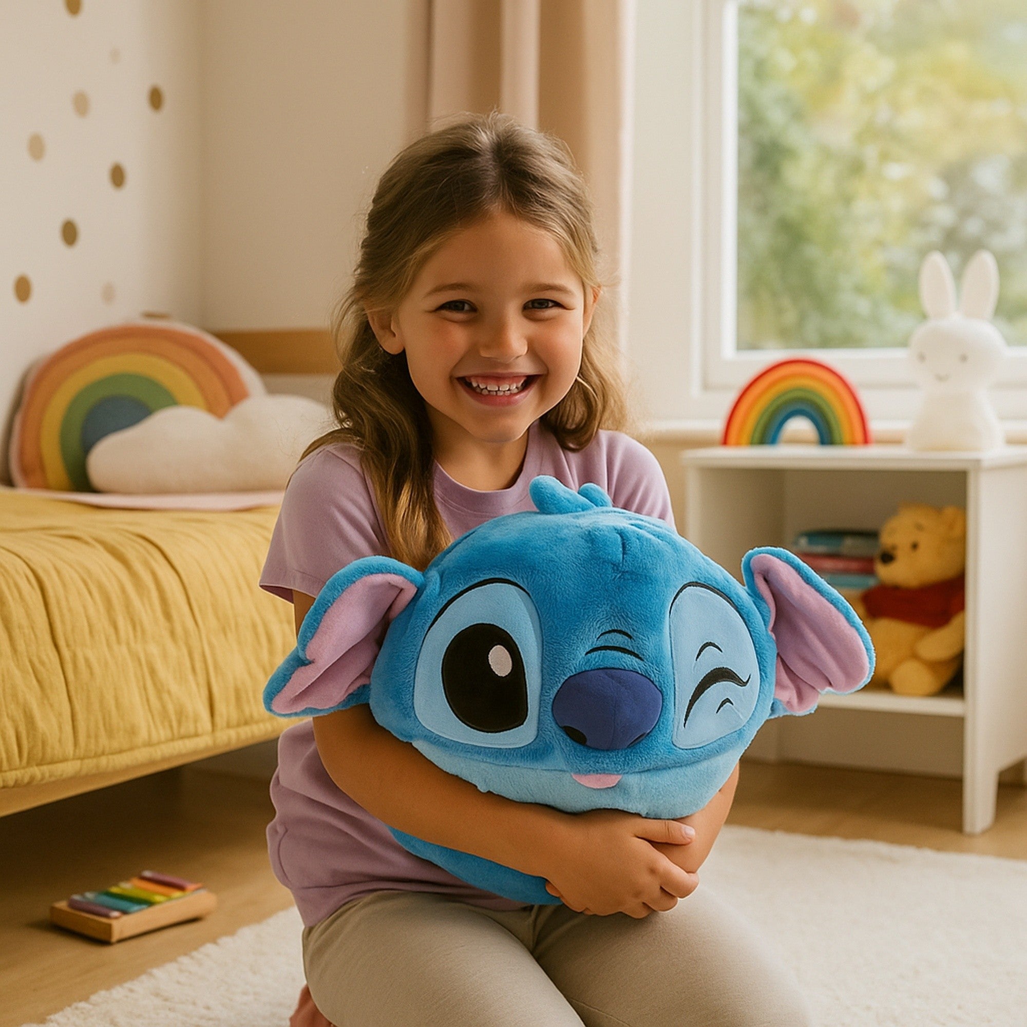 Cozy Noxxiez Hw776 Stitch Pillow 3 In 1