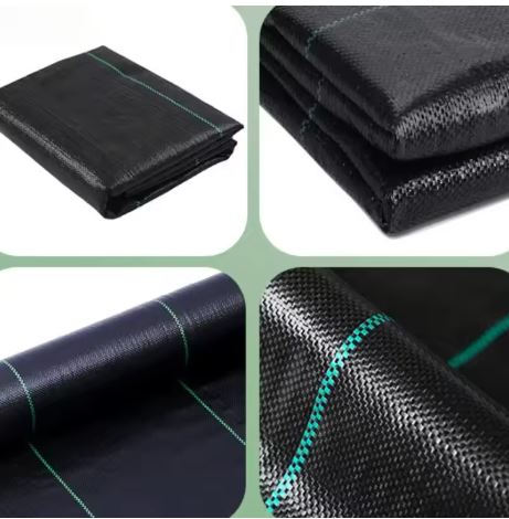 Black Agrotextile 1100cm X 50m Uv 135g Anti-weed Agrotextile + Anchors