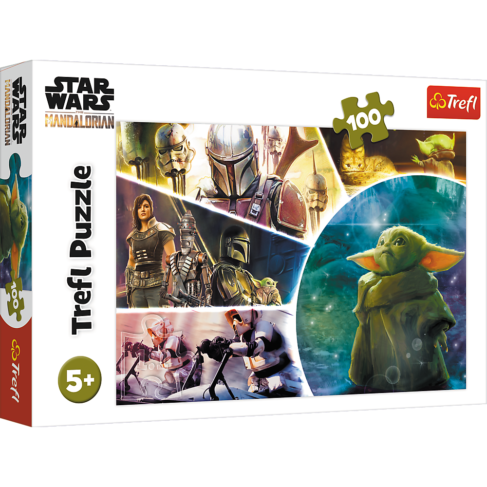 Puzzle - 100 - Star Wars - Star Wars - Baby Yoda - Trefl 16413