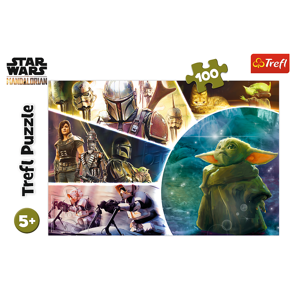 Puzzle - 100 - Star Wars - Star Wars - Baby Yoda - Trefl 16413