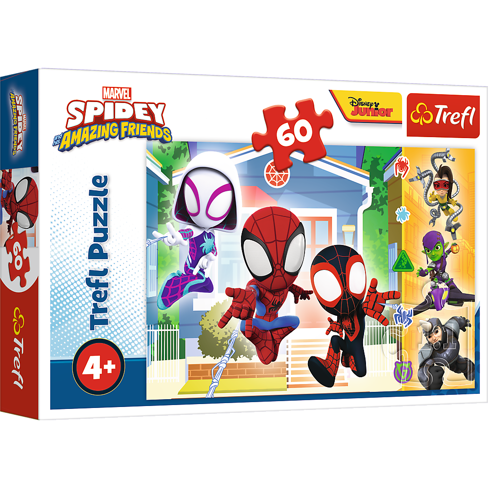 Puzzle - 60 - In The World Of Spidey Trefl 17371