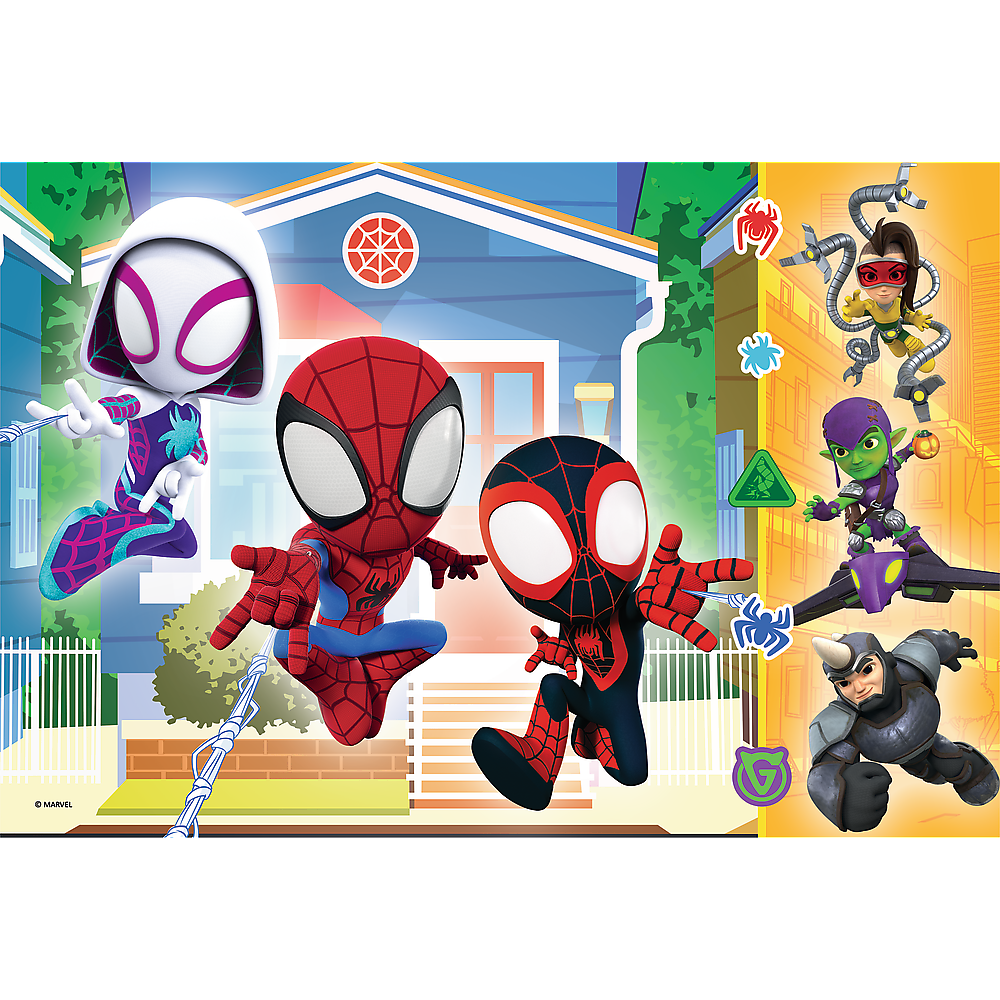 Puzzle - 60 - In The World Of Spidey Trefl 17371