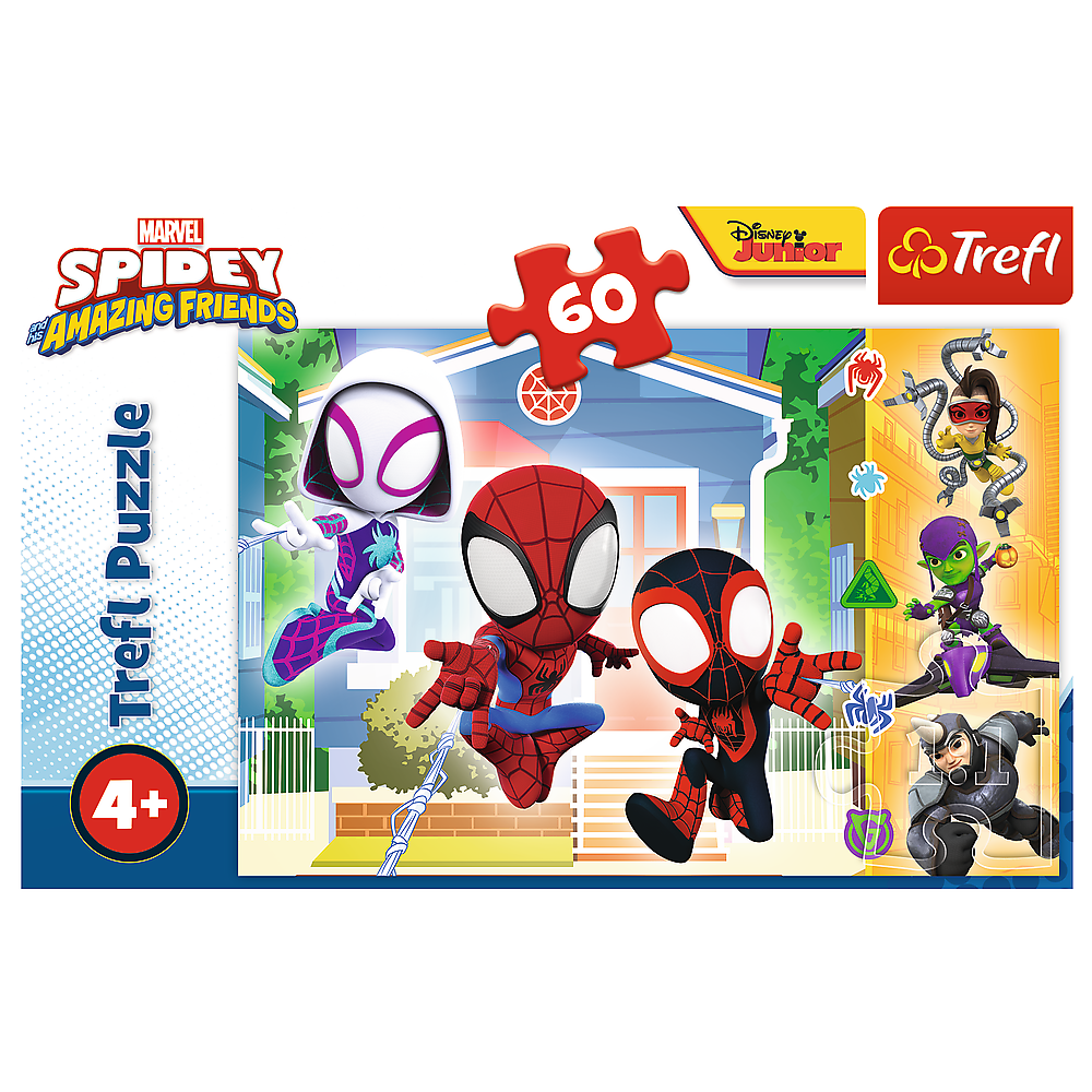 Puzzle - 60 - In The World Of Spidey Trefl 17371