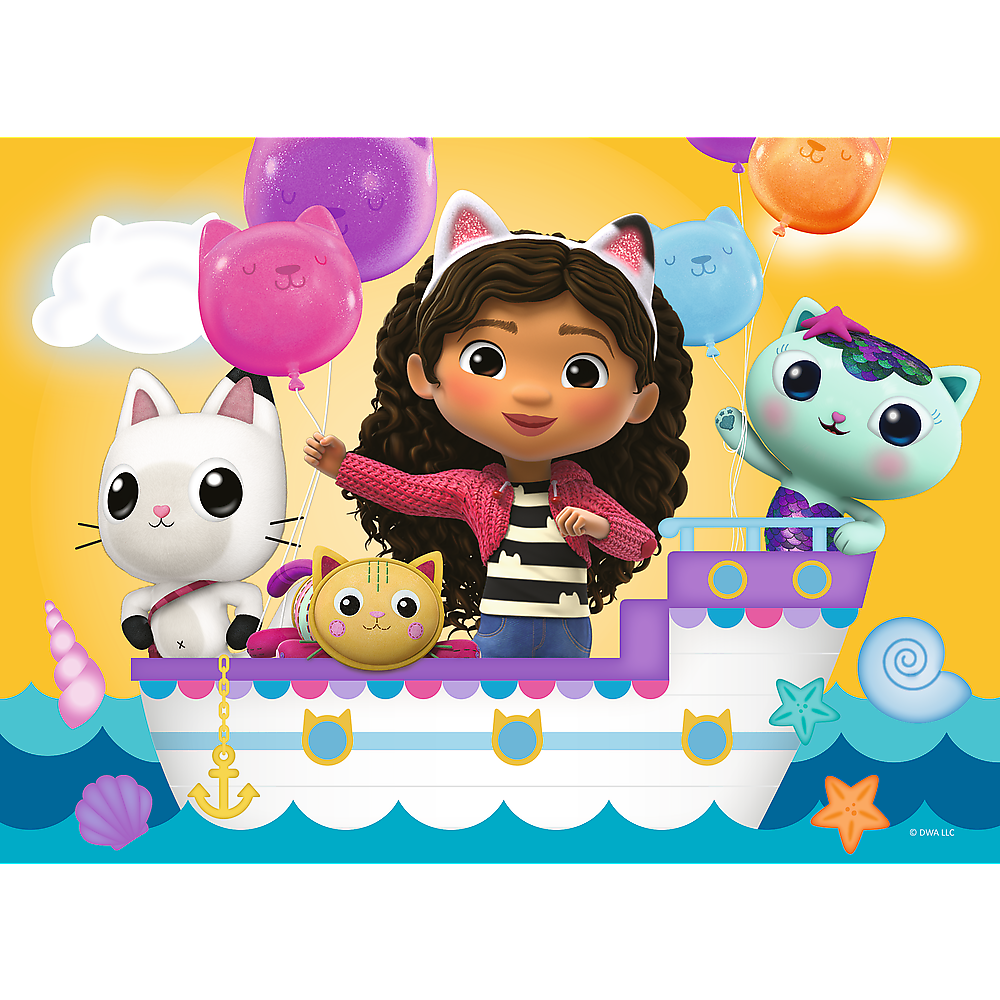 Puzzle - 20 Minimaxi - Colorful Day With Gabby - Trefl 56041