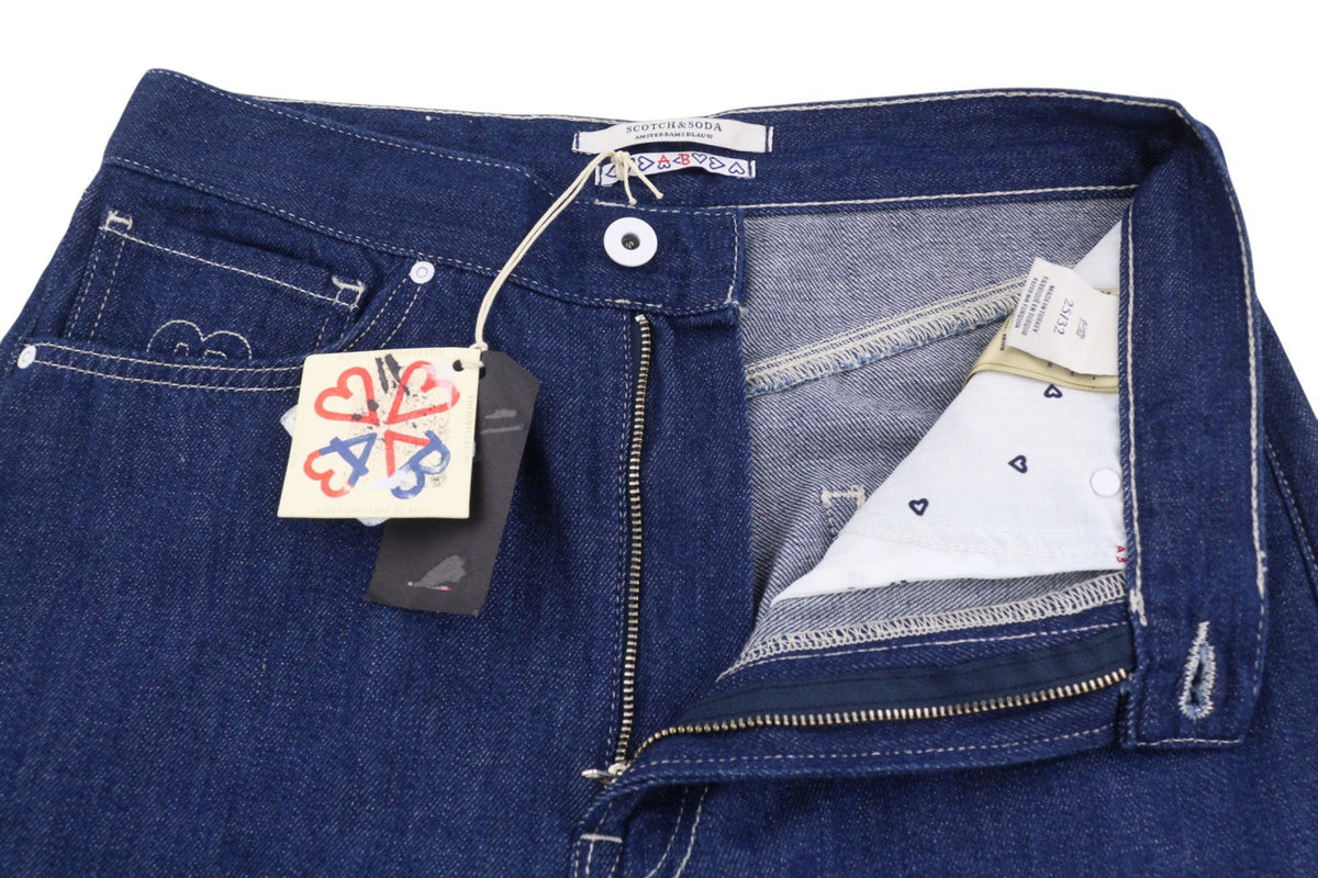 Blue Cotton Jeans