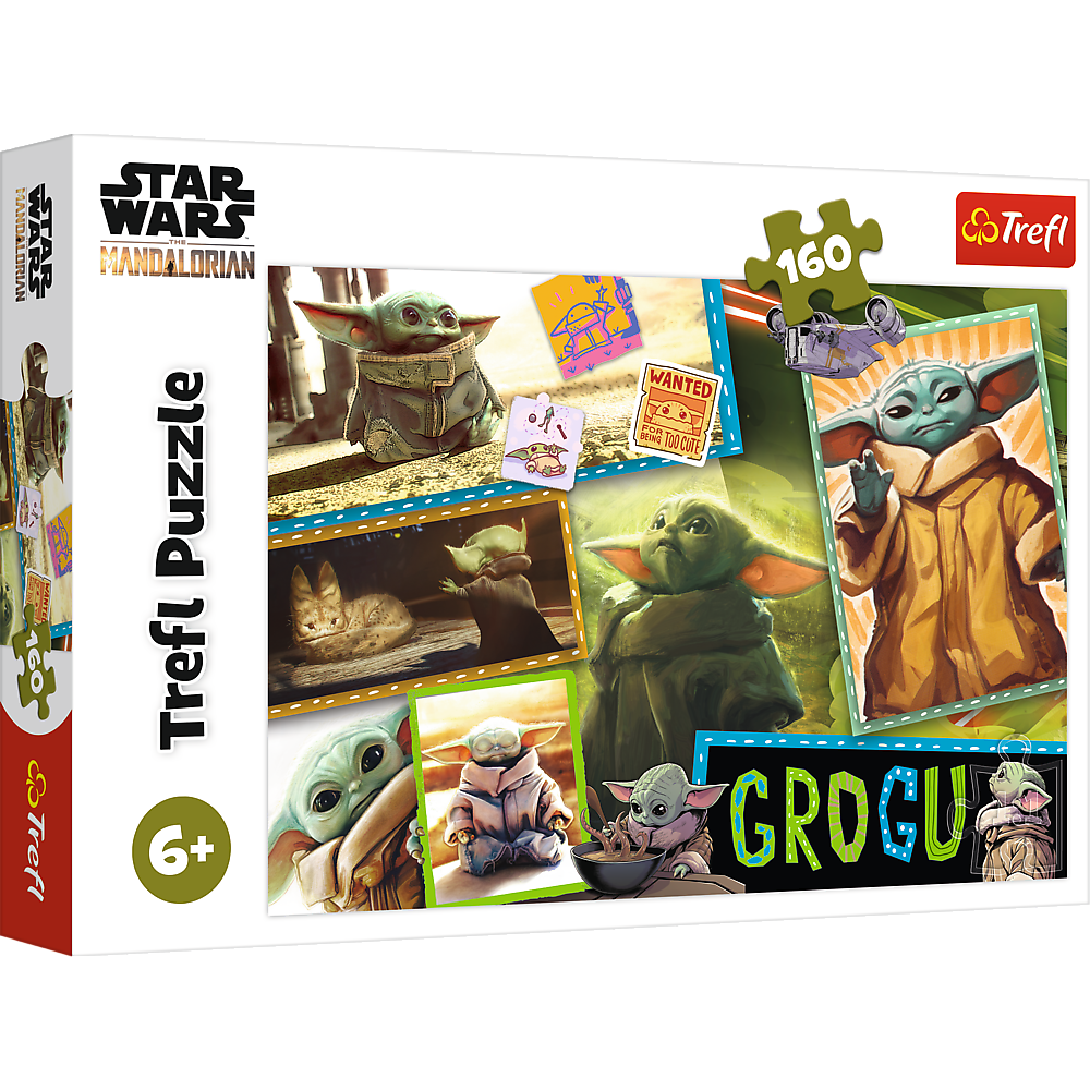 Puzzle - 160 - Grogu Star Wars Trefl 15411