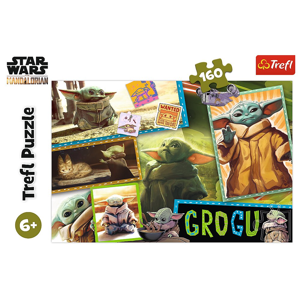 Puzzle - 160 - Grogu Star Wars Trefl 15411