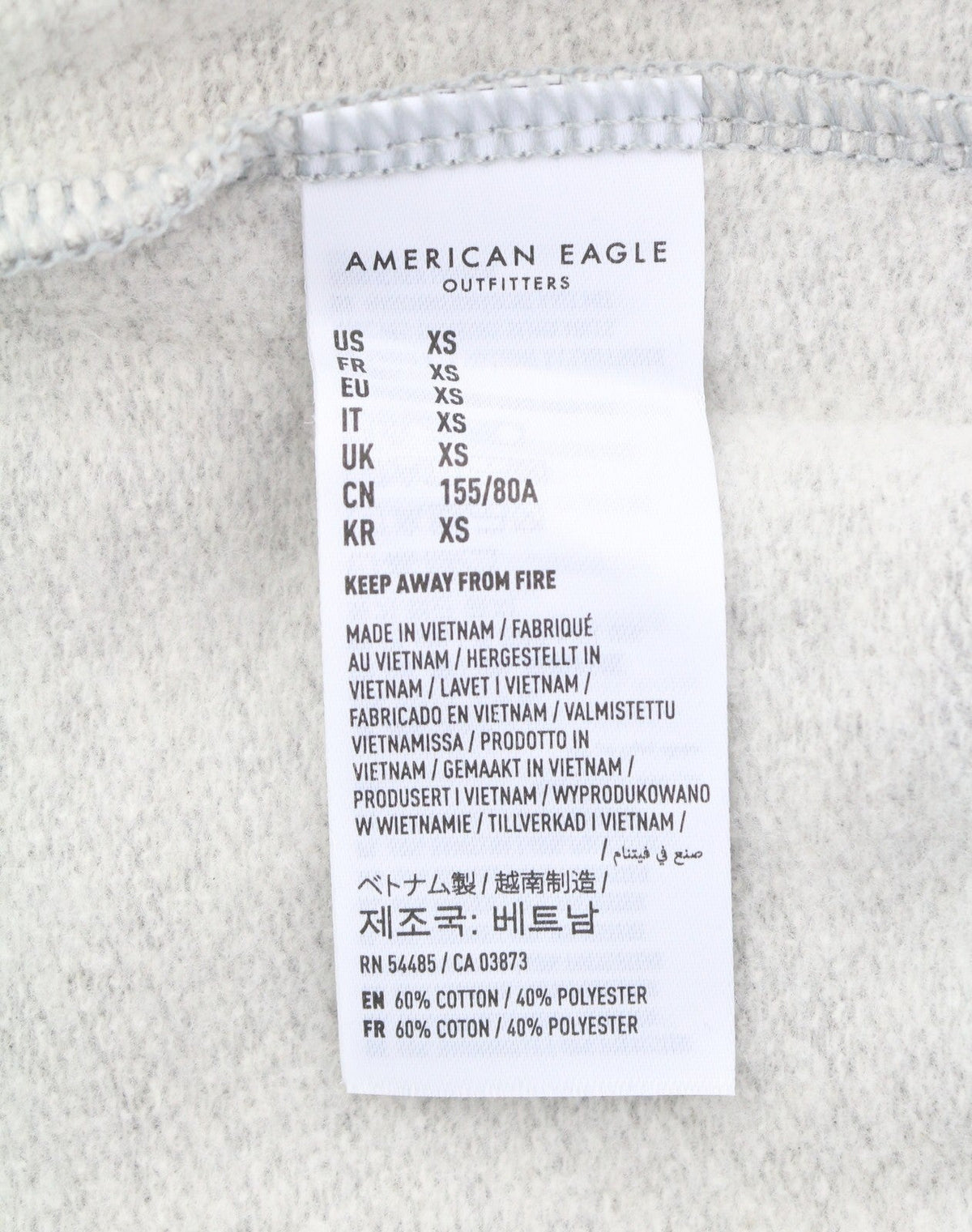 American Eagle Outfitters Hanorac pentru femei, culoare galbenă, cu jumătate de fermoar, gât supradimensionat