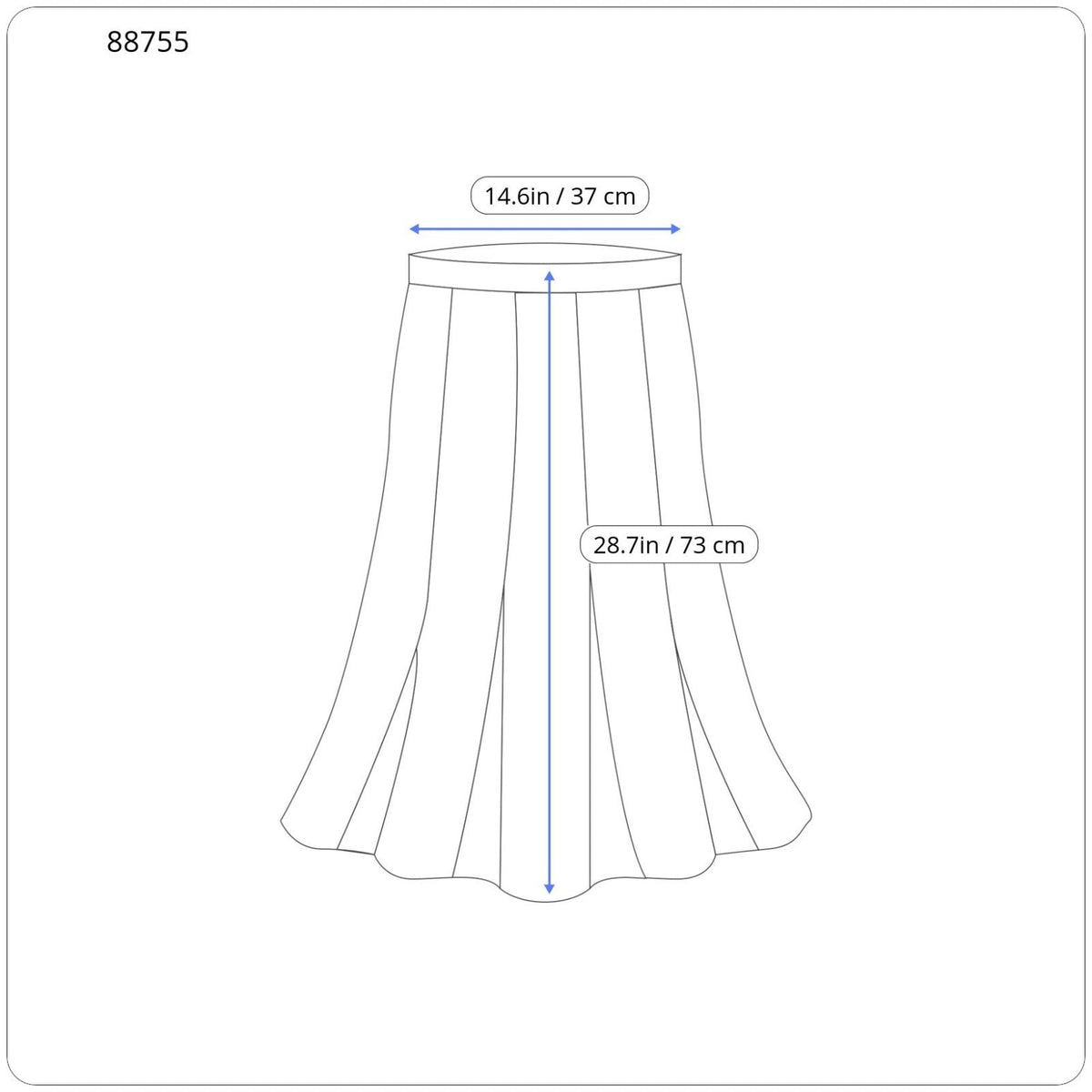 Skirt Fal Dora
