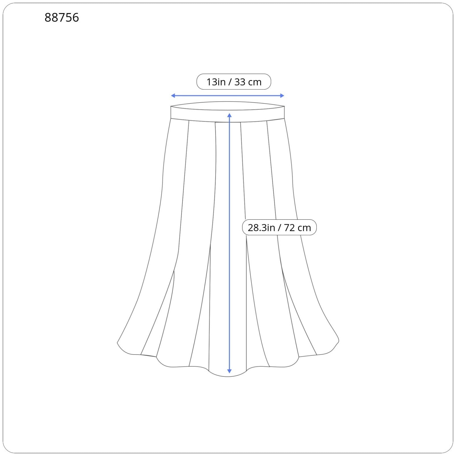 Skirt Fal Dora