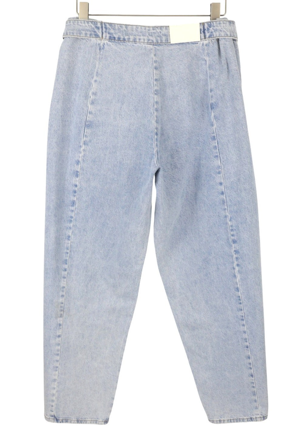 Desigual Denim Marte Women Jeansw32 Blue Fade Wide Leg Side Pleats