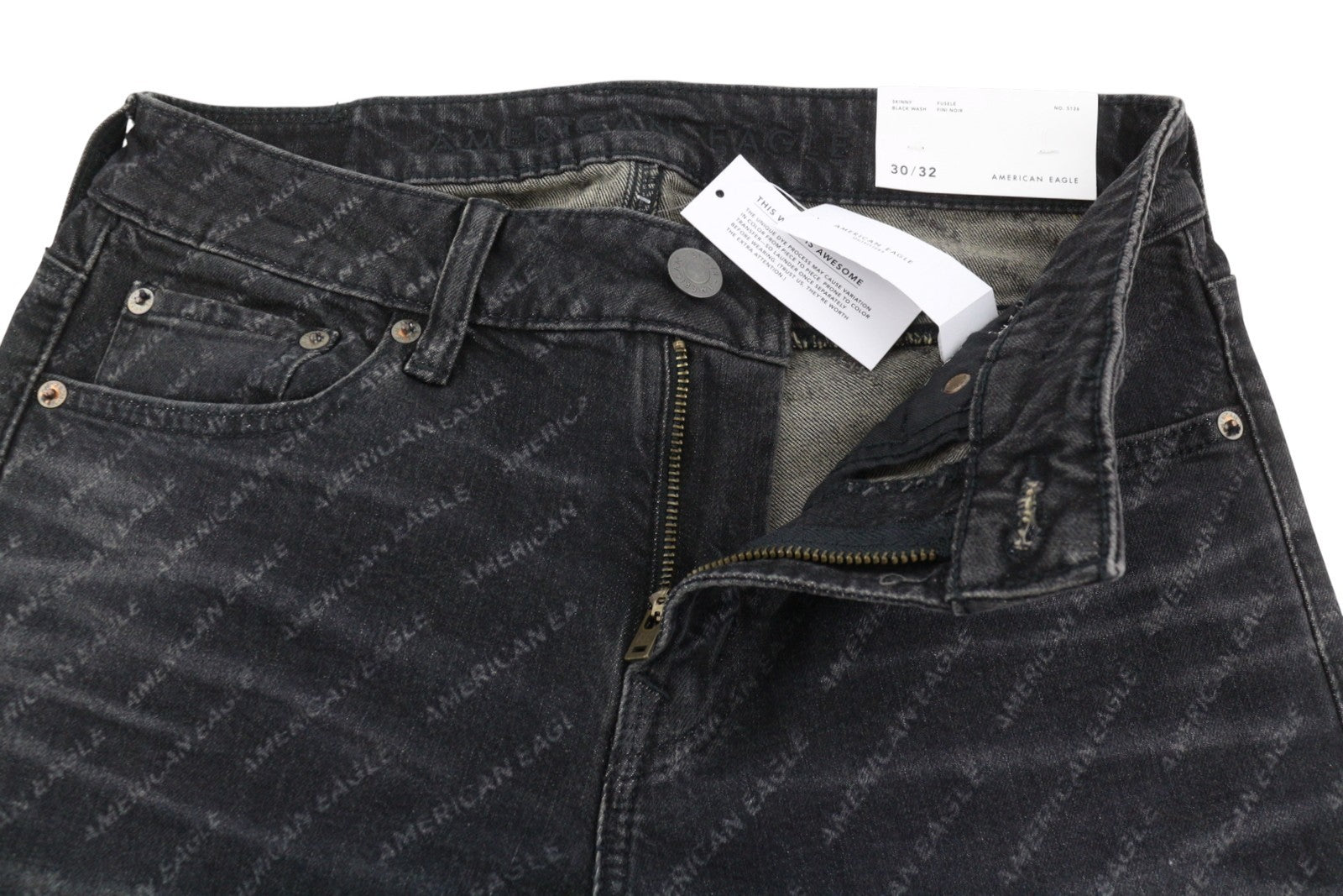 Jeans Skinny Black Wash