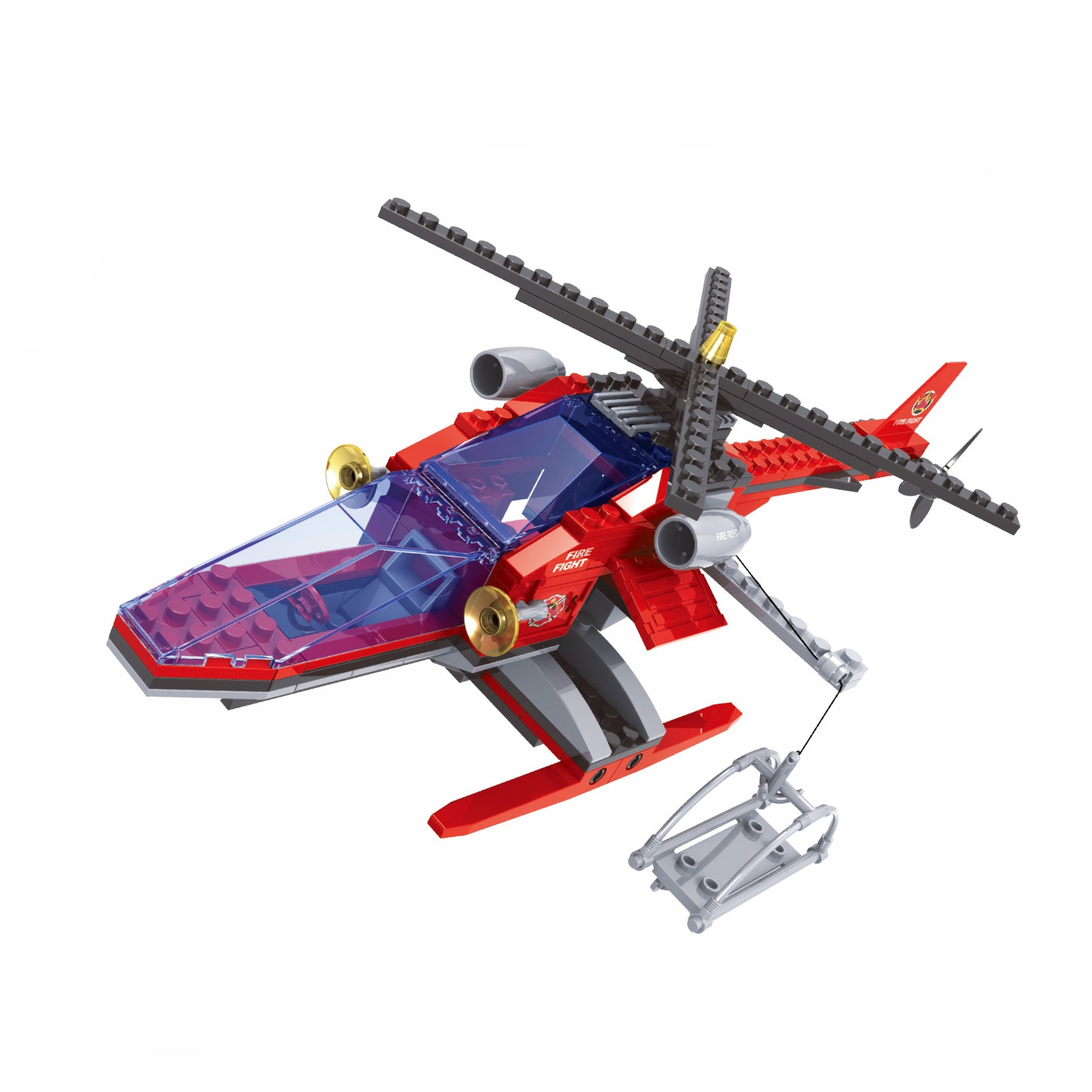 Stavebnica hasičov Blox 168 ks