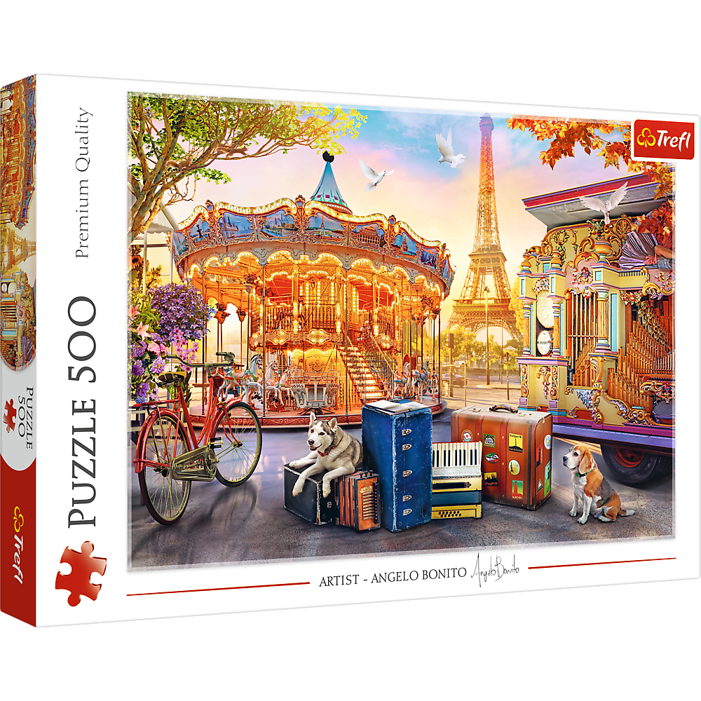 Puzzle - 500 - Holiday In Paris Trefl 37426